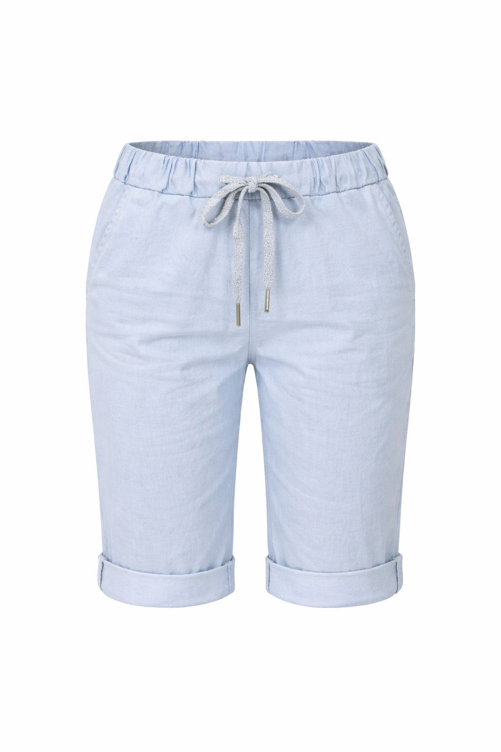 ITALY VIBES Chinoshorts - Damenshorts - Stoffhose kurz - Bermuda Damen ONE SIZE / passend für Größe XS- XL