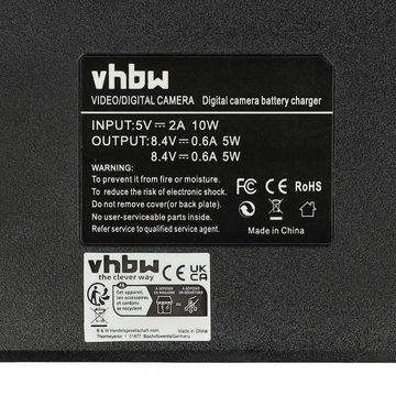 vhbw passend für Sony Alpha A6600, A7 III, A6700, A7C R, A7 Mark 3 Kamera Kamera-Ladegerät