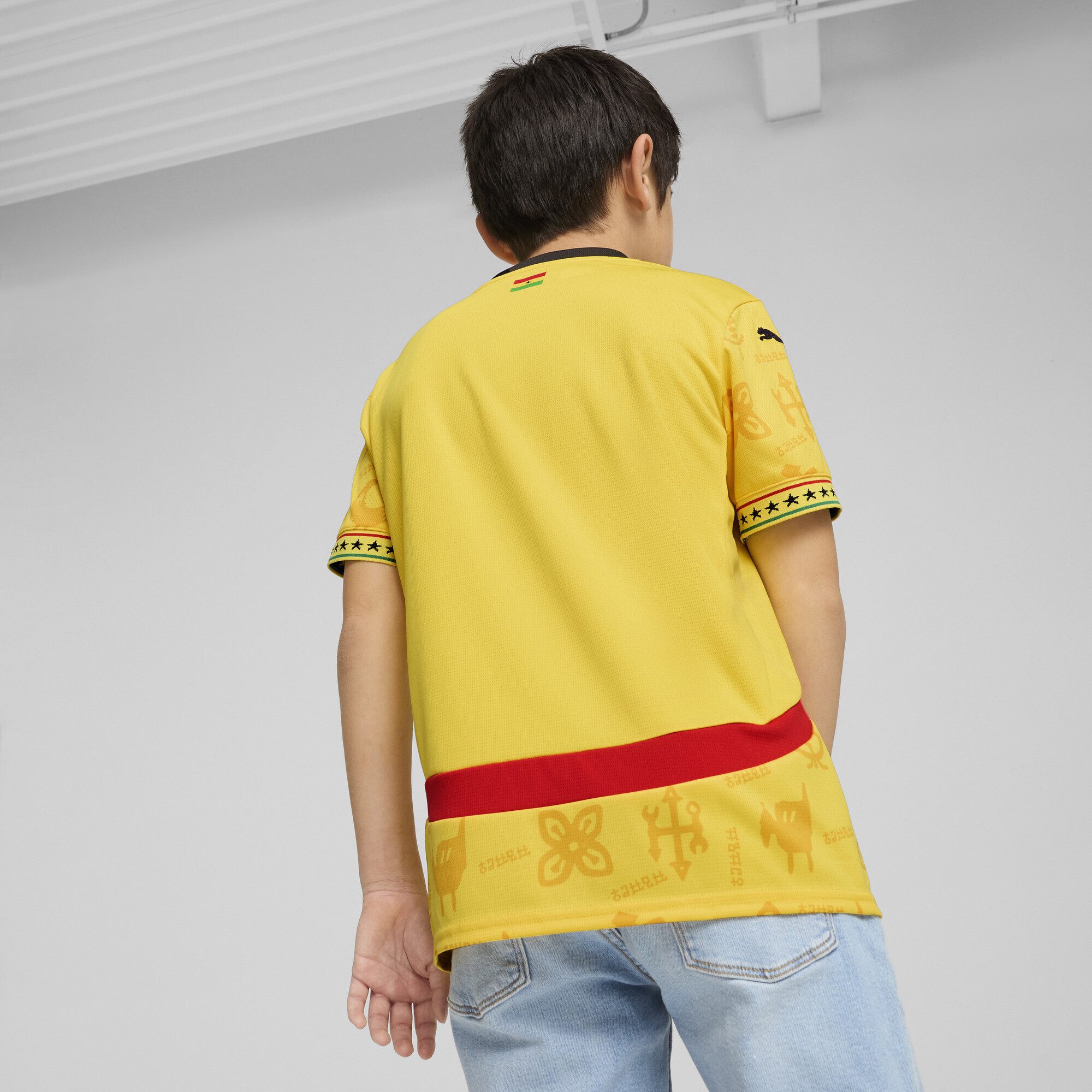 PUMA Trainingsshirt Ghana 2025 Auswärtstrikot Jugendliche