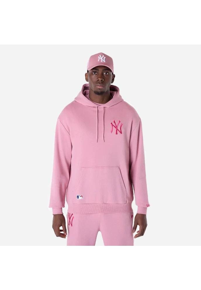 New Era Hoodie New York Yankees New Era MLB OS Hoody Kapuzenpullover Rosa (1-tlg)