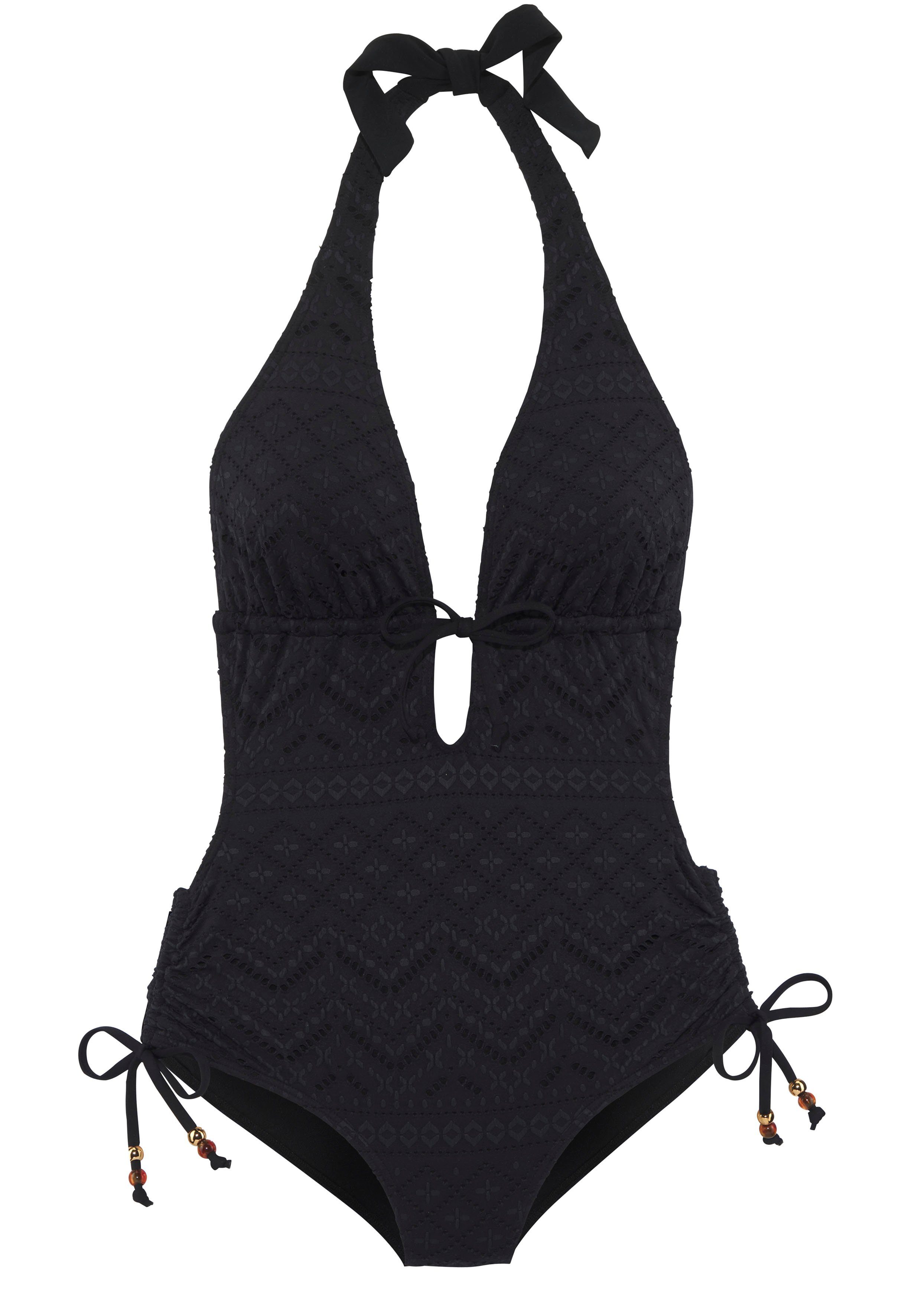 LASCANA Badeanzug Omara mit Lochstickerei. € 69,99