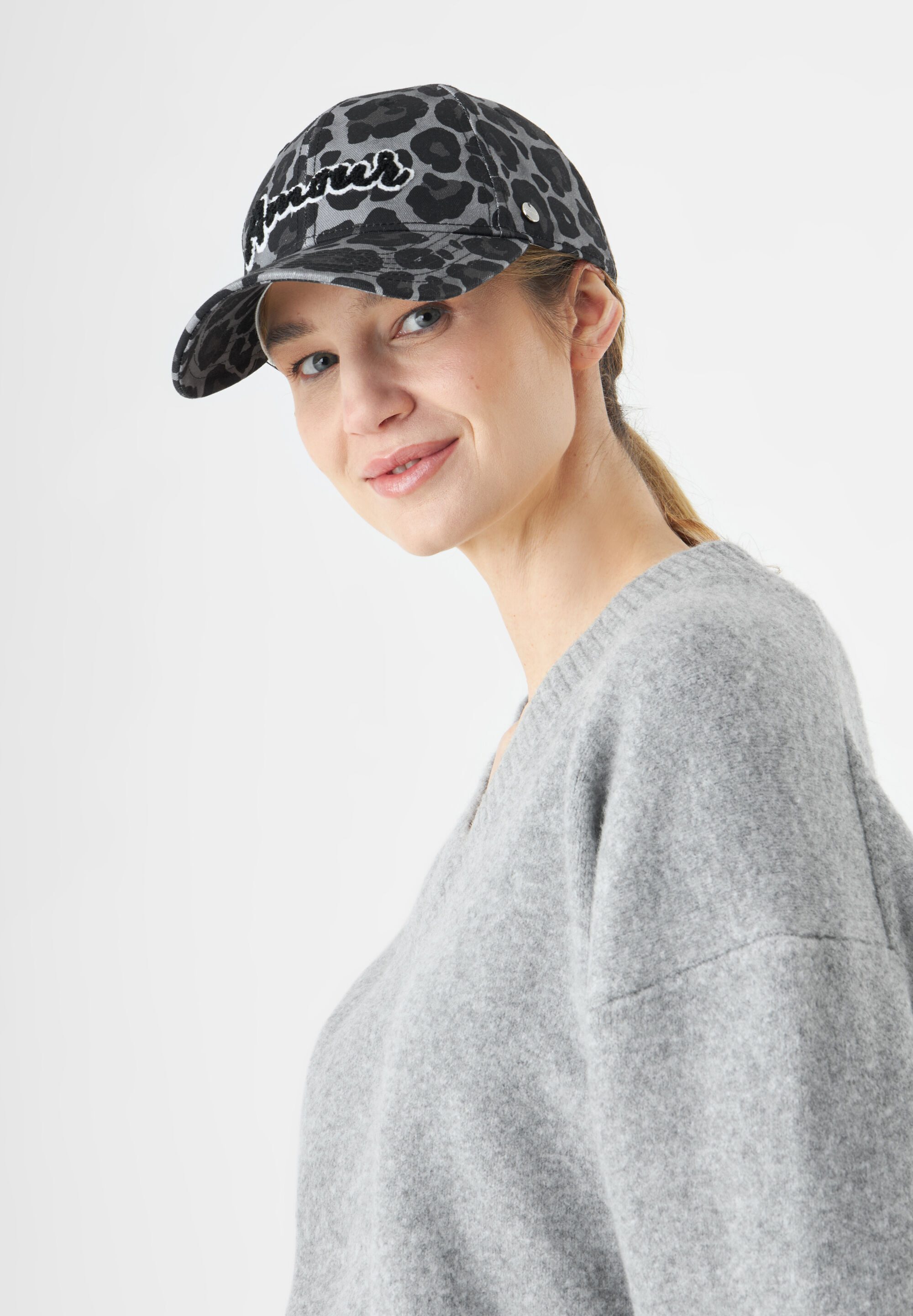 Codello Baseball Cap im Leopardenmuster
