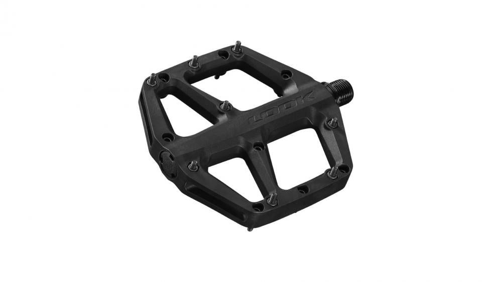 Look Plattformpedale LOOK Plattformpedale Trail Fusion schwarz, Composite Körper, Chromoly-