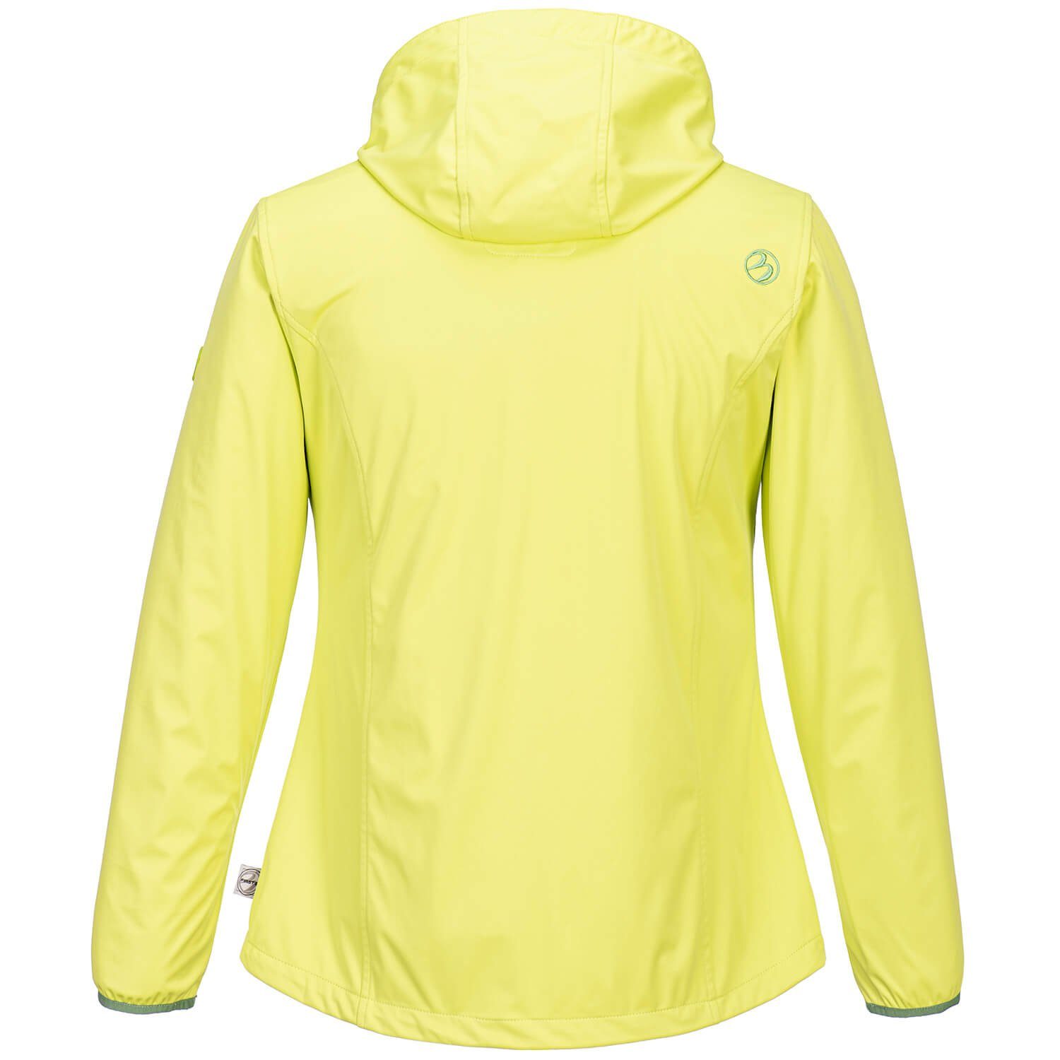 Softshelljacke Damen lime FirstB