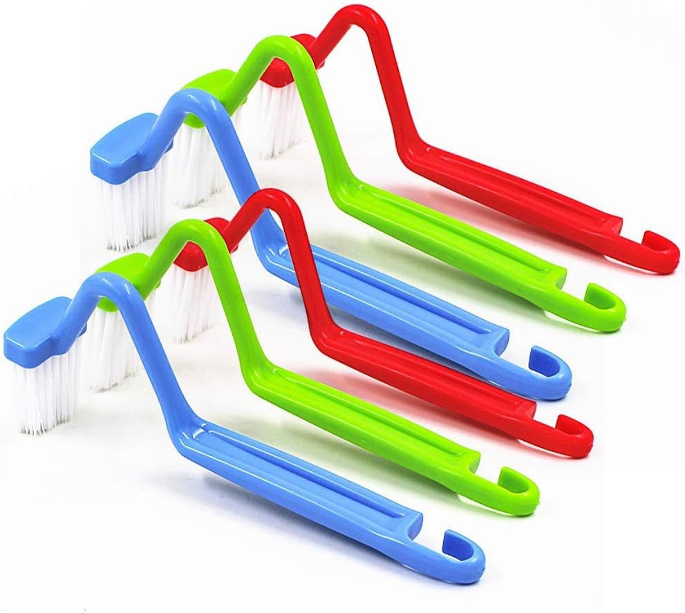 zggzerg WC-Reinigungsbürste Ершики для унитаза,6 Stück WC Reinigungsbürste V-Typ Kunststoff