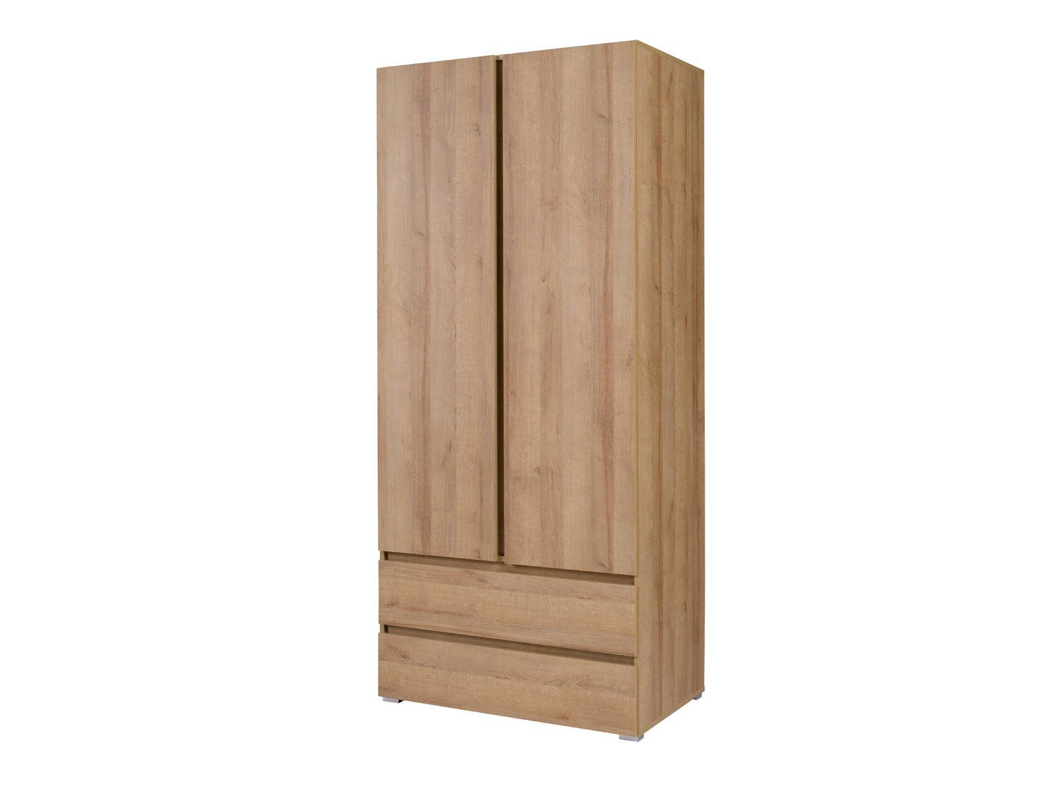 Garderobenschrank Offener Schrank mit Schubladen Cosmo