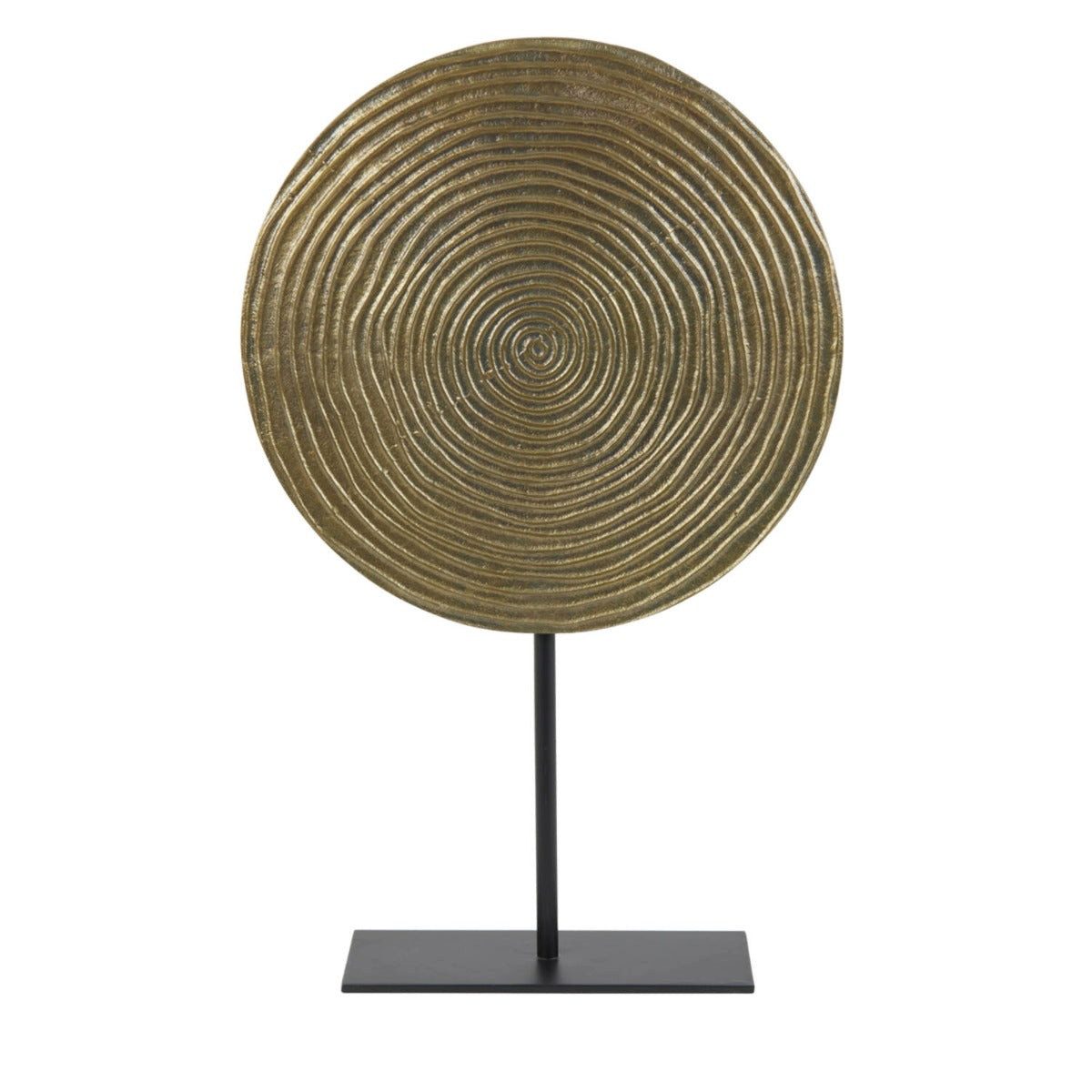 Dirk Davids Leuchten GmbH Ornament Ornament Spiral Geprägt in Gold Höhe 56cm