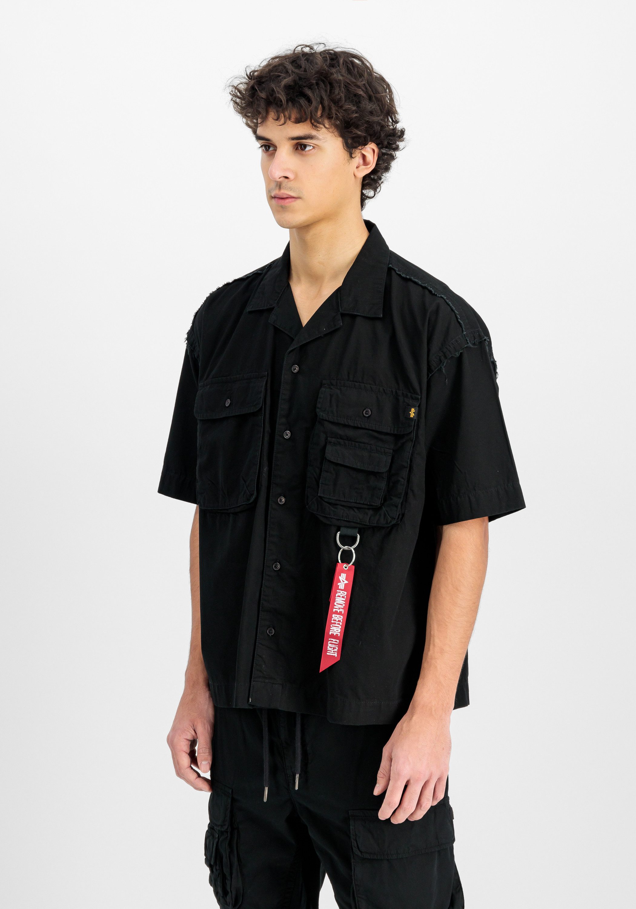 Print-Shirt Aloha Safari Shirt