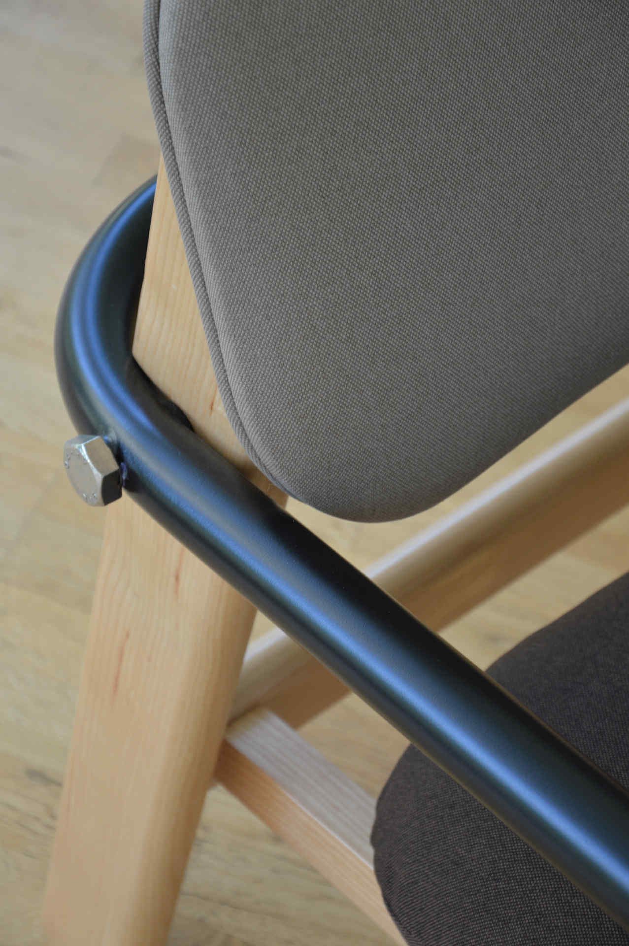 jankurtz Sessel Billy, schwarz, braun, beige