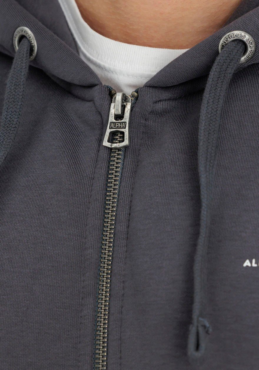 Alpha Industries Kapuzensweatshirt Basic Zip Hoody SL