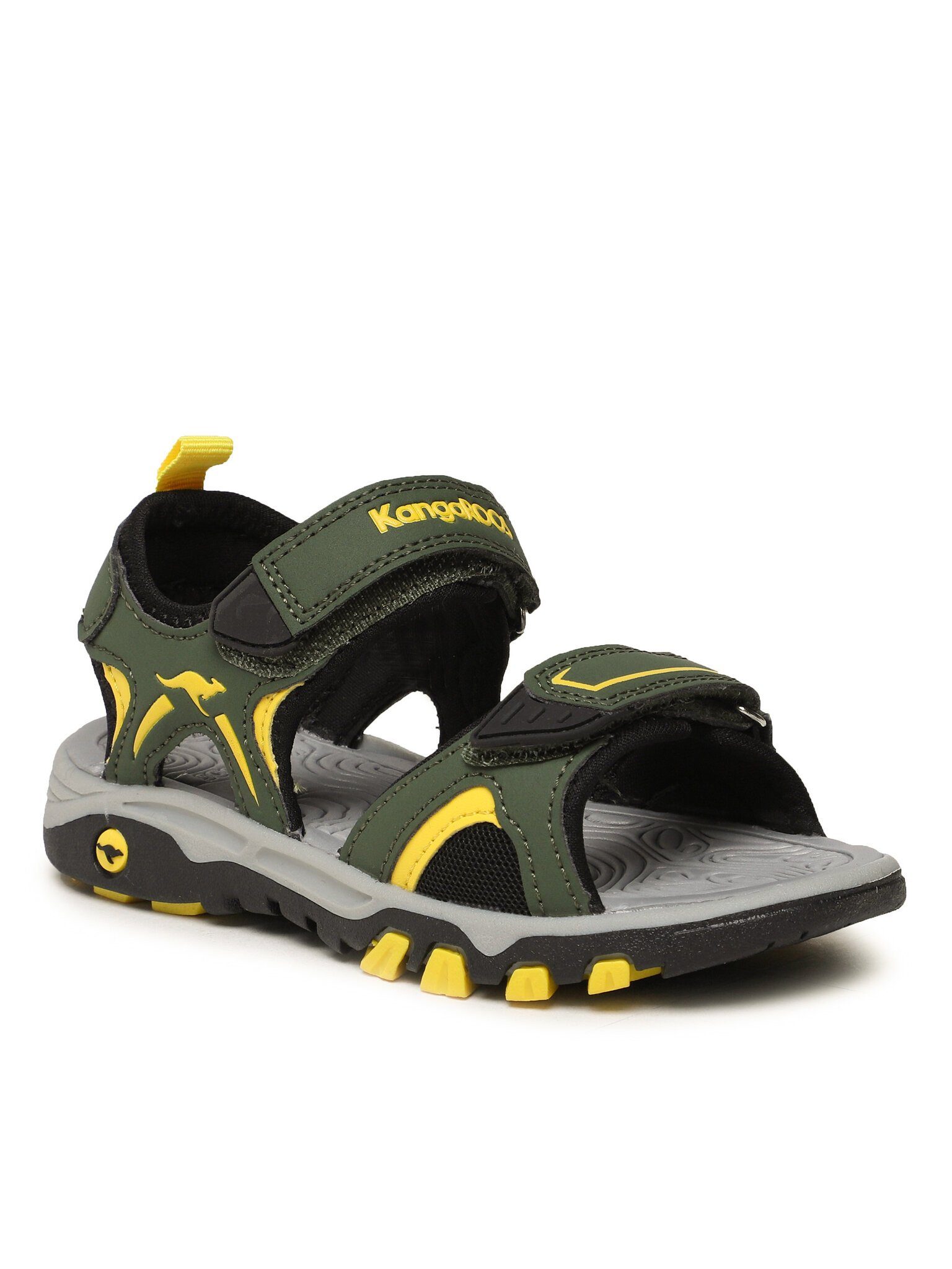 KangaROOS Sandalen 18729 000 8504 M Olive/Sun Yellow Sandale