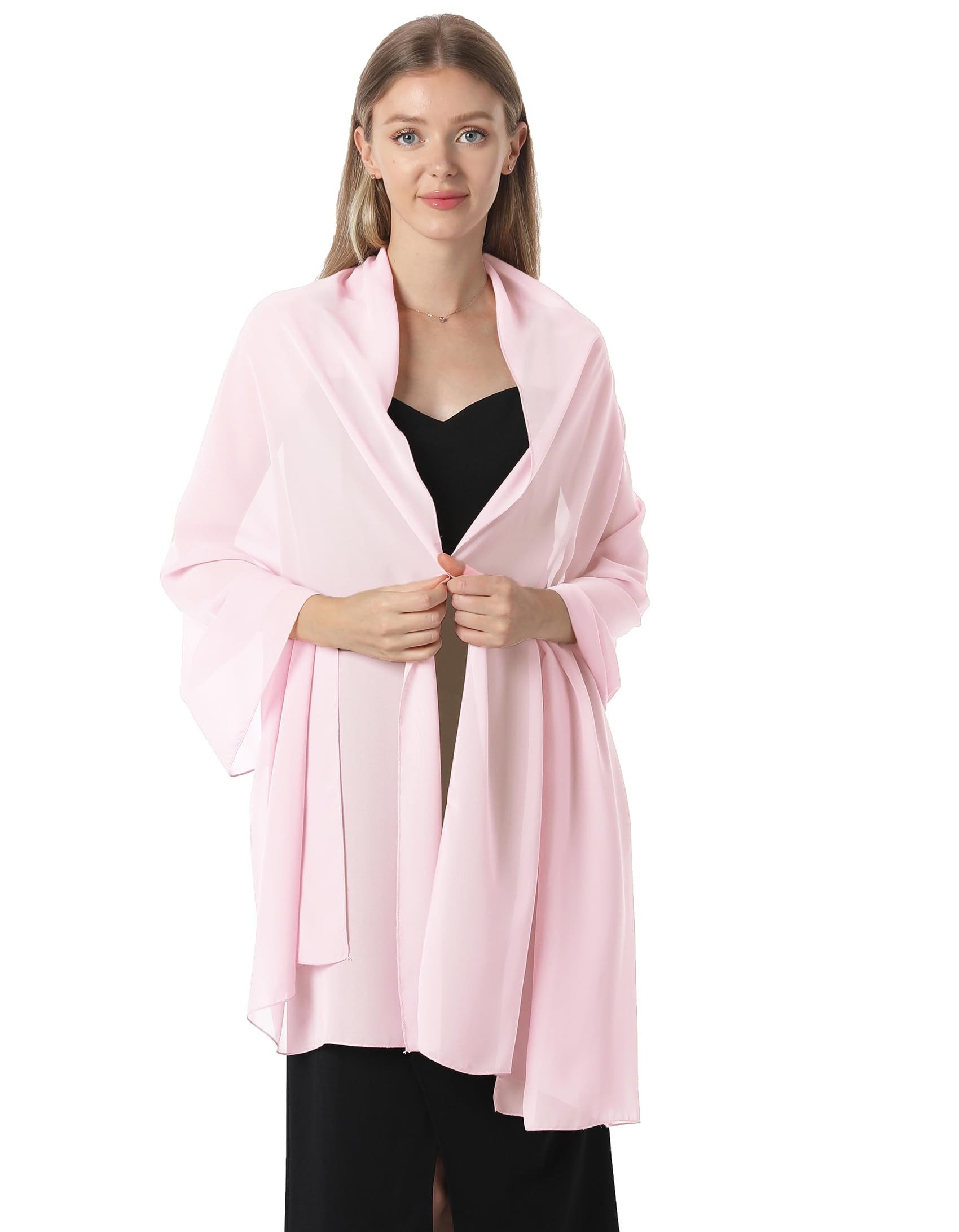 Cachito Modeschal Eleganter Damen Schal – Weiche Stola, (1-St), für Abendkleider, Hochzeiten & festliche Anlässe – Bild 5 von 5