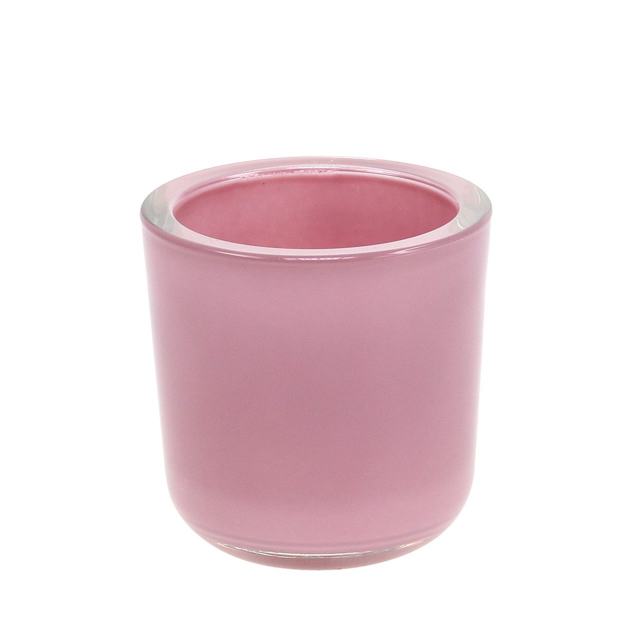 Florists Products Tischvase Eleganter Glasübertopf für Tischdekoration und Teelichthalter