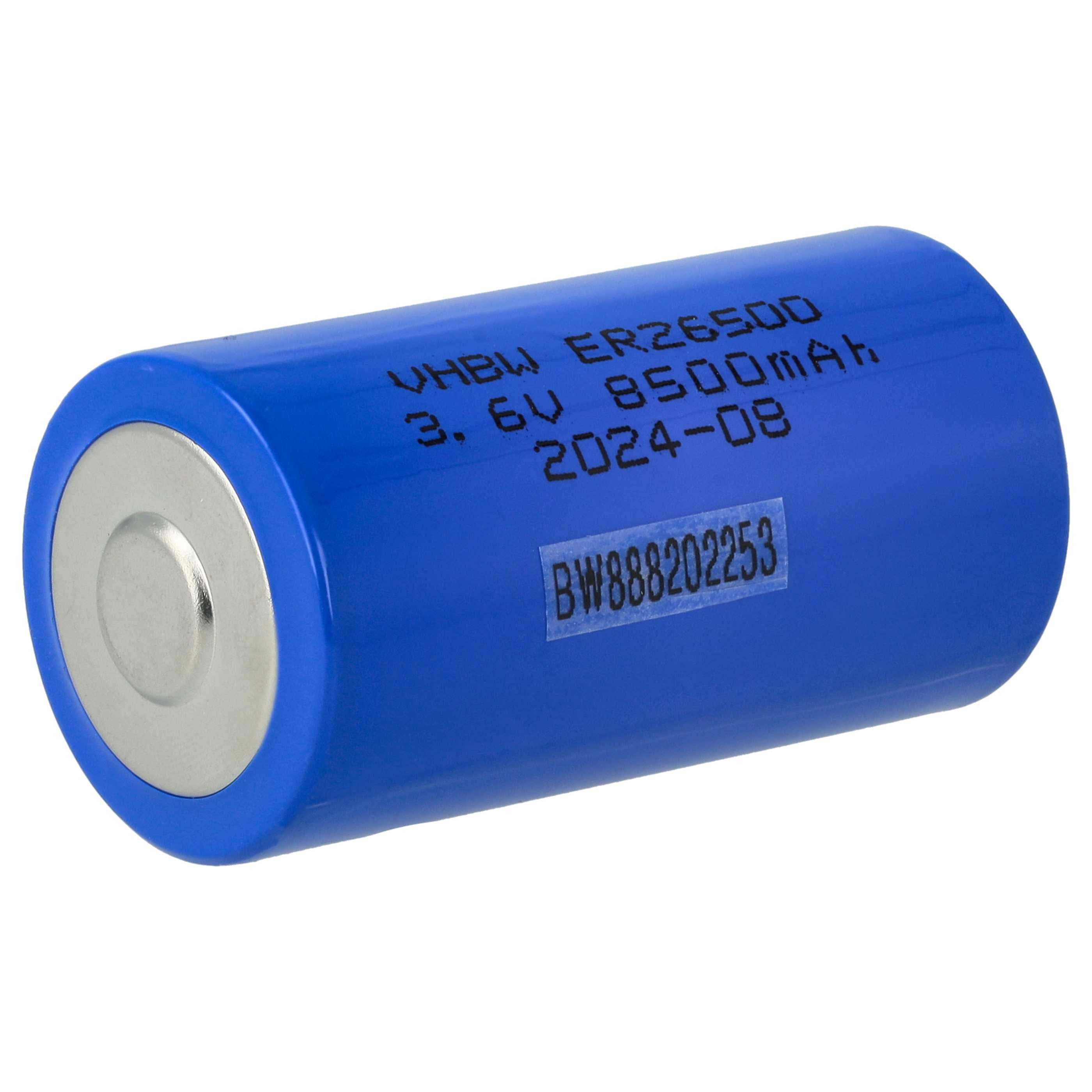 vhbw, Leistungsfähige Ersatz-Batterie (ER26500 (Size C), LS26500, XL-145F