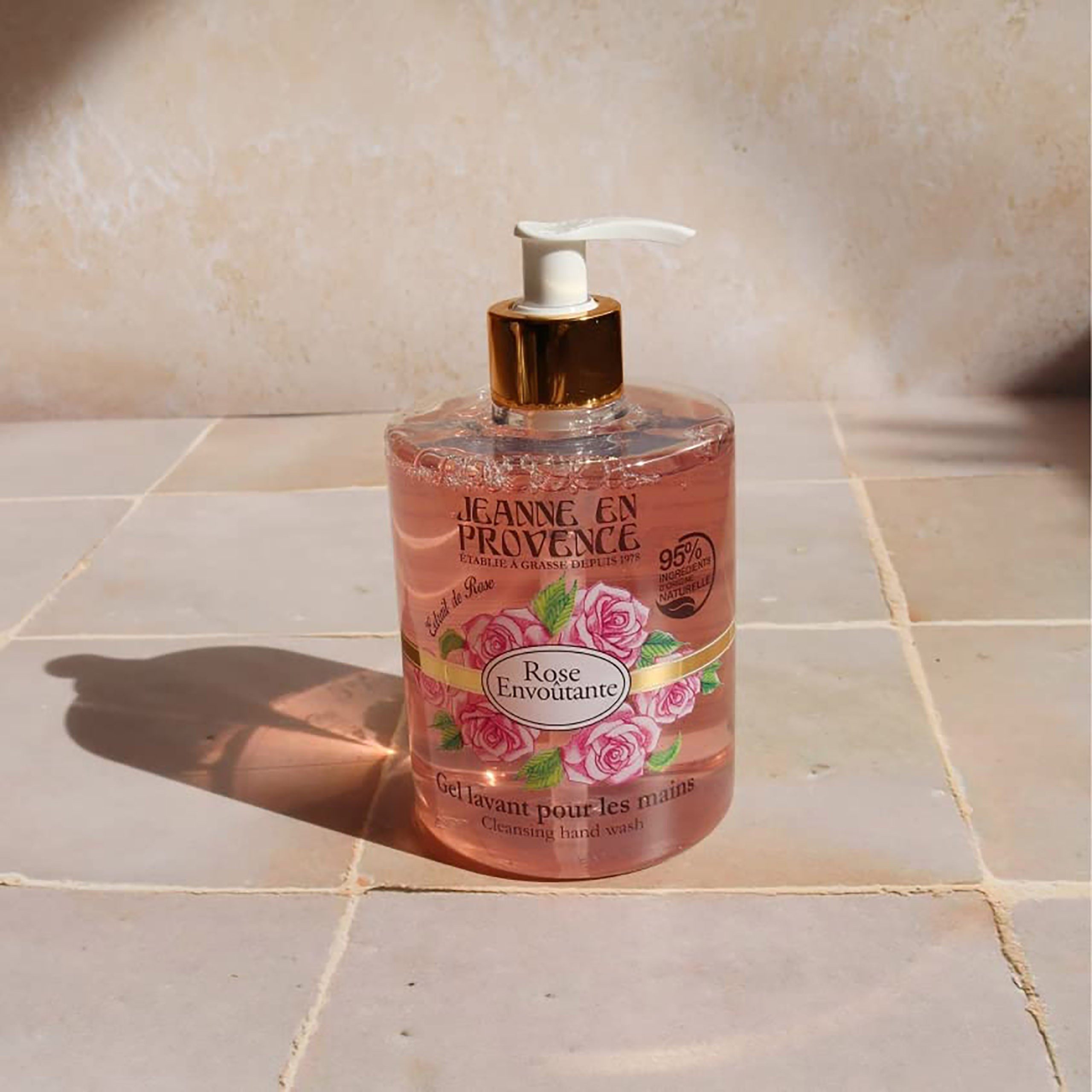 Jeanne En Provence Flüssigseife Jeanne en Provence - Rose Envoûtante flüssige Handseife 500 ml