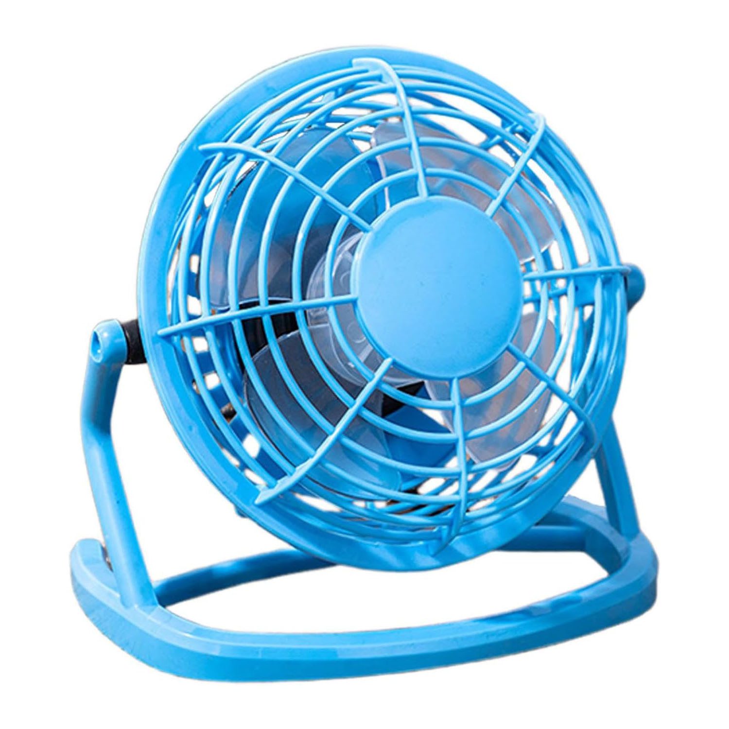 Tischventilator USB Mini Ventilator Fan Tragbarer Lüfter klein Ein/Ausschalter 4 Zoll