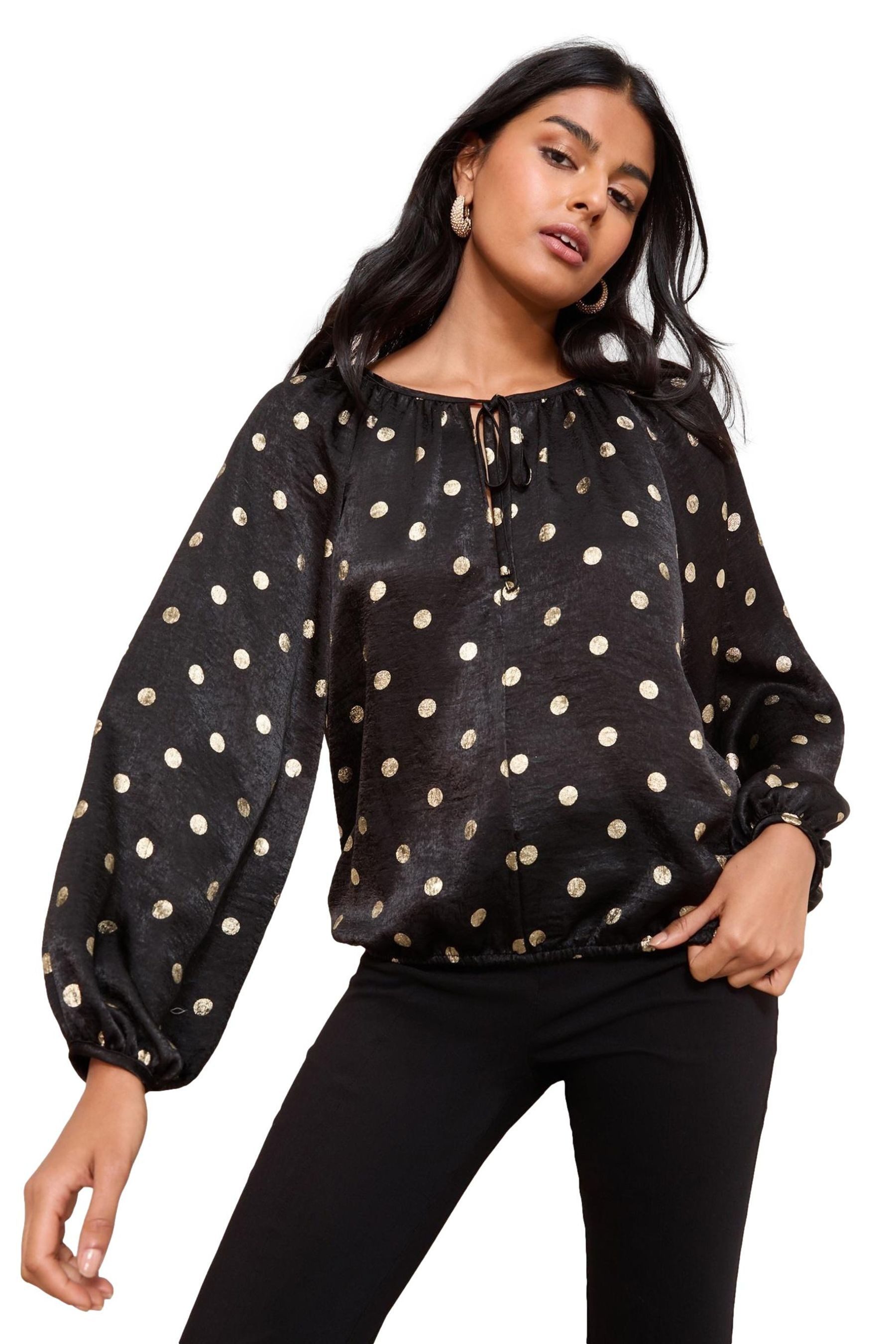 Friends Like These Langarmbluse Friends Like These Schluppenbluse (1-tlg)