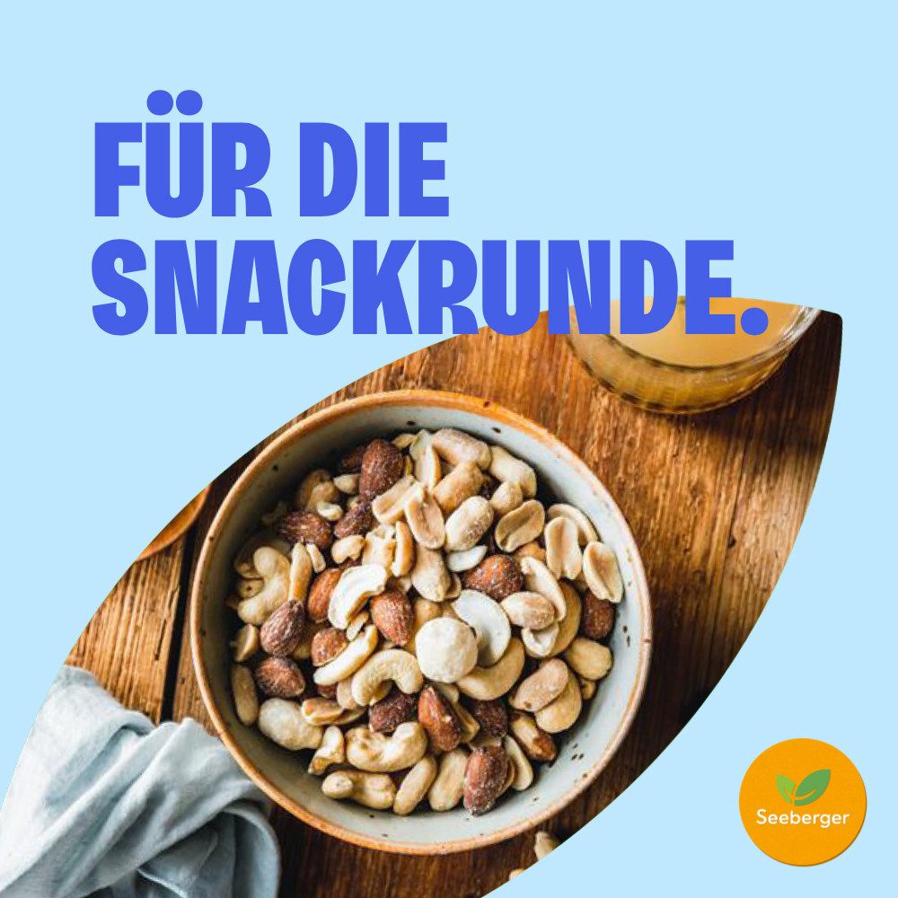 Seeberger Snacks Nüsse Seeberger Edel-Nuss-Mix Multipack – 6 × 150 g, Snack Vielfalt – Bild 4 von 5