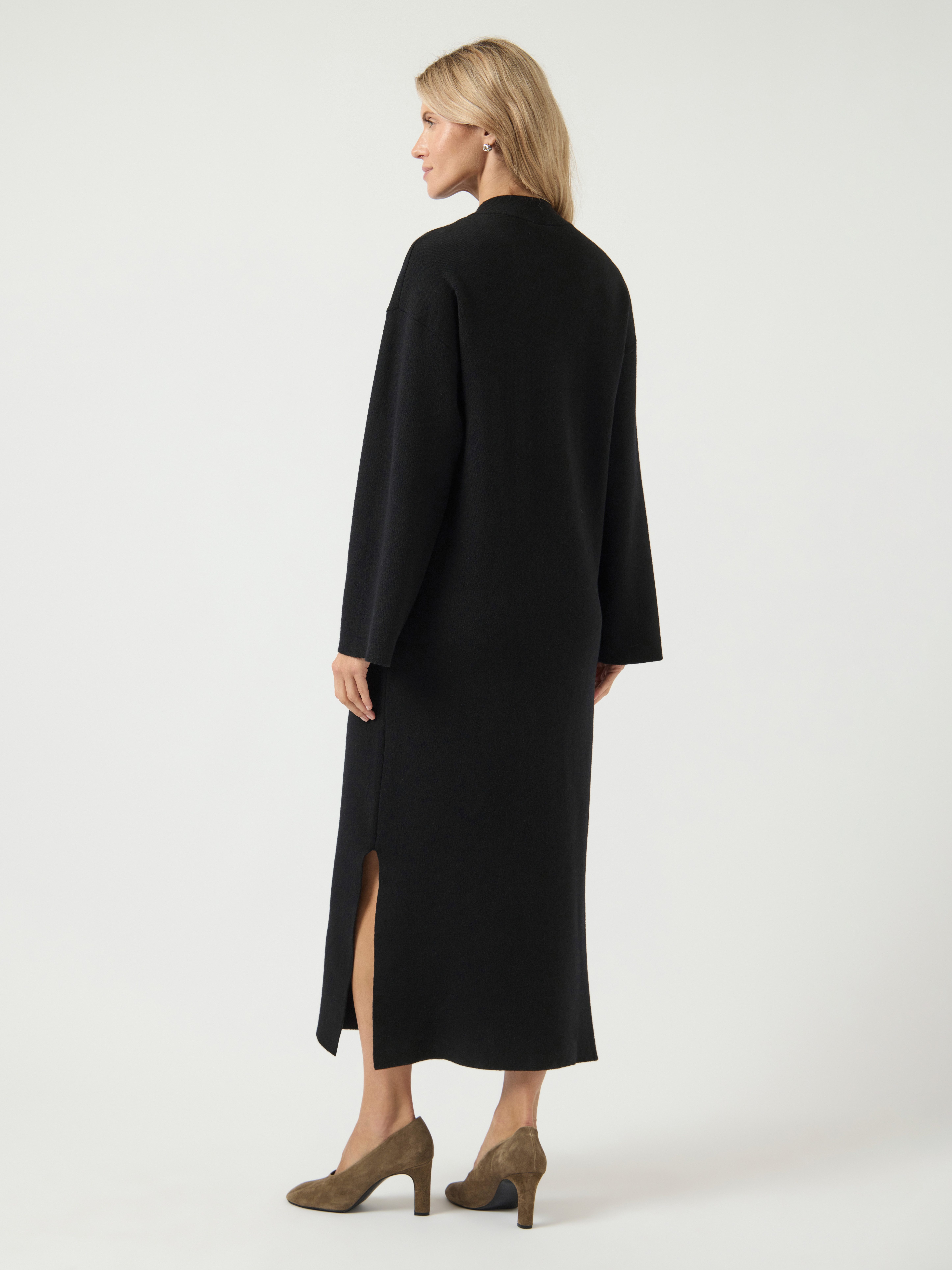 Y.A.S Strickkleid YASELMA LS LONG KNIT DRESS S. NOOS günstig online kaufen