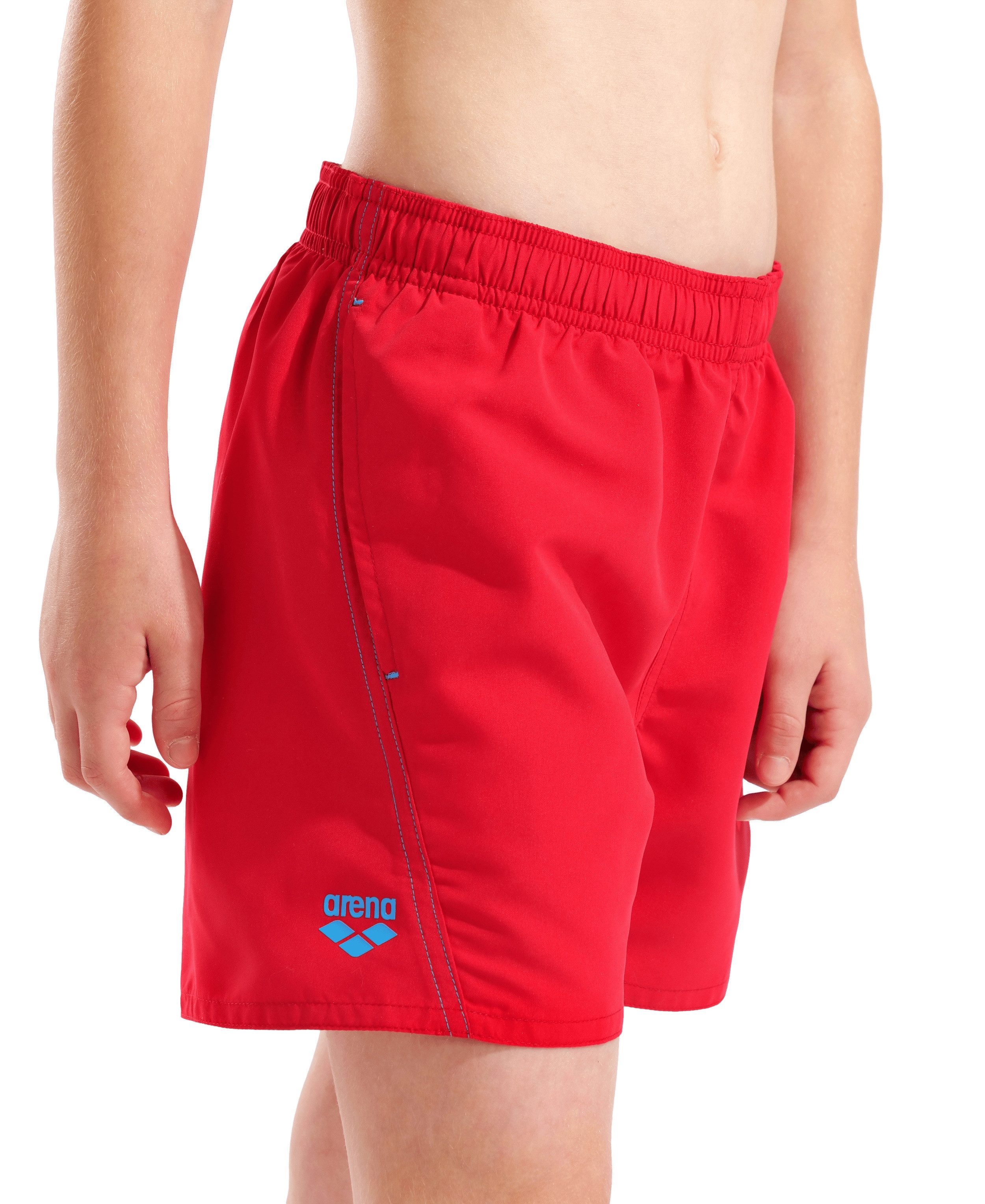 Arena Badeshorts FUNDAMENTALS ARENA LOGO JR BOXER R für Kinder, mit Seitentaschen, mit Mesh-Innenslip, schnelltrocknend