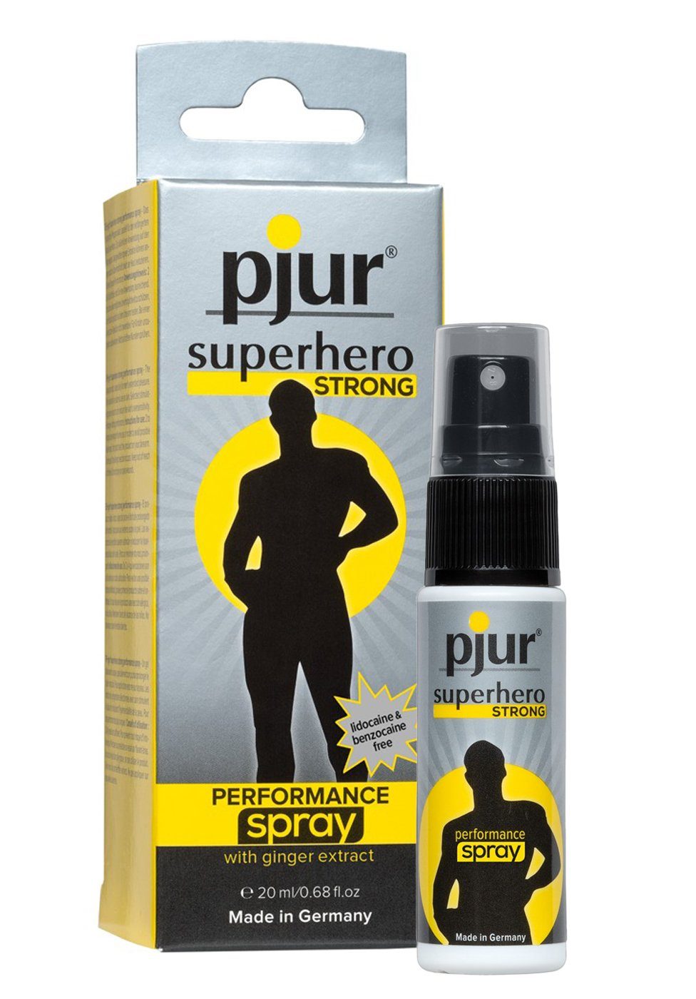 pjur Spray Strong Verzögerungsmittel Performance Superhero Orgasmus Delay Verzögerungs-Spray