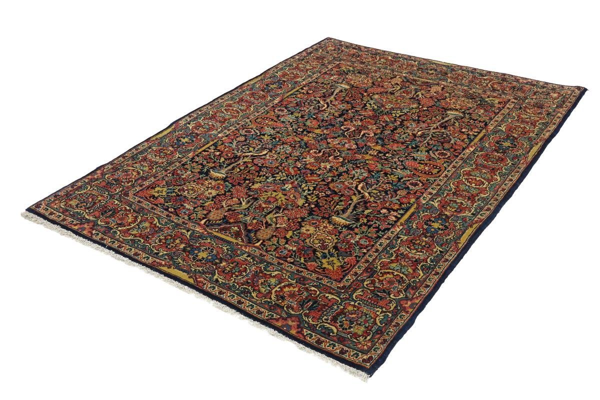 Orientteppich Nain Orientteppich, mm rechteckig, 5 Antik Hamadan Trading, Ekbatan 141x196 Handgeknüpfter Höhe: