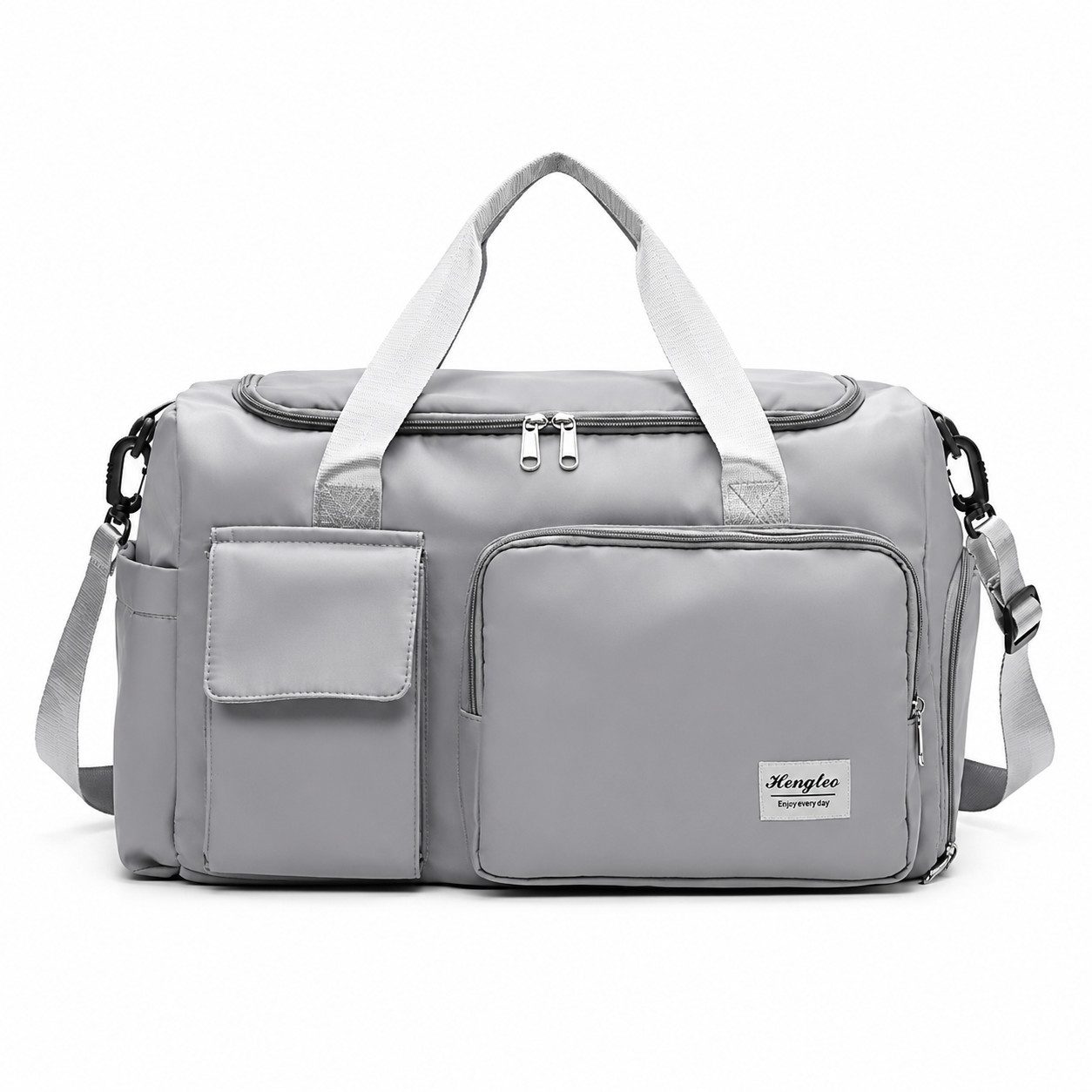 ibettertec Reisetasche XL Große Saunatasche Sporttasche Fitnesstasche Damen Herren (XL Reisetasche Fitness Tasche Handtasche, Mit Maßen 50 × 28 × 28 cm), mit Schuhfach Nassfach viele Fächer wasserabweisend Schultergurt