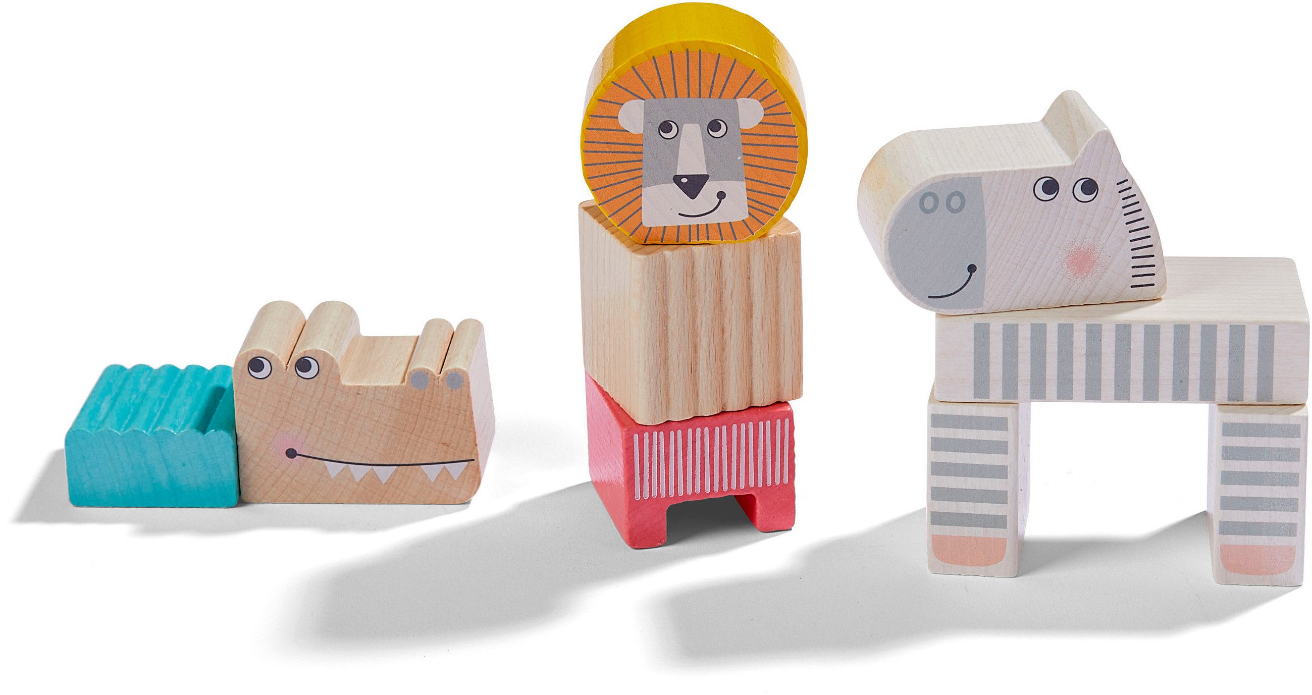 Haba Motivbausteine Tierparade Spielbausteine, Made in Germany