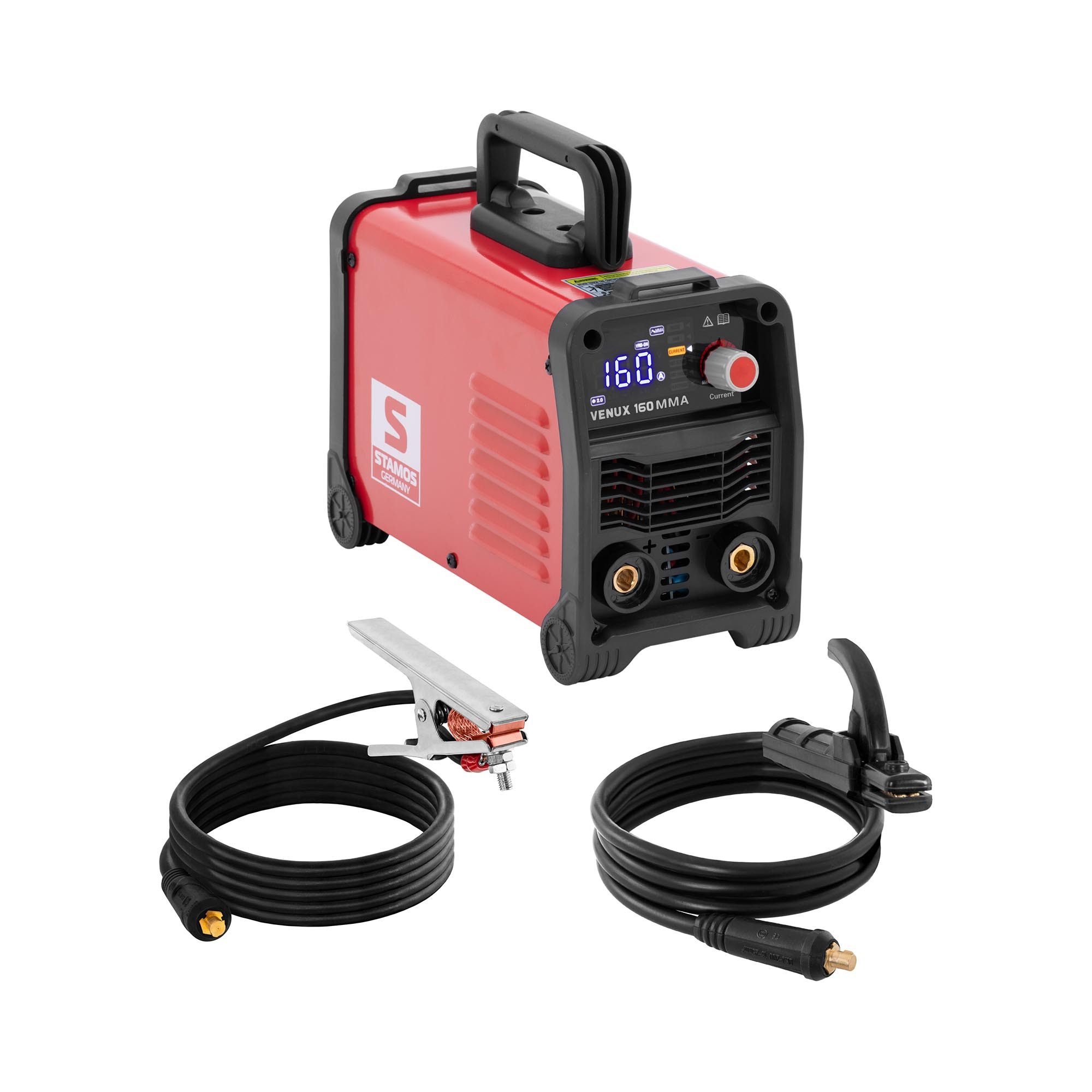 Elektroschweißgerät Elektroden Schweißgerät 160 A IGBT E Hand MMA Hot Start Arc Force VRD