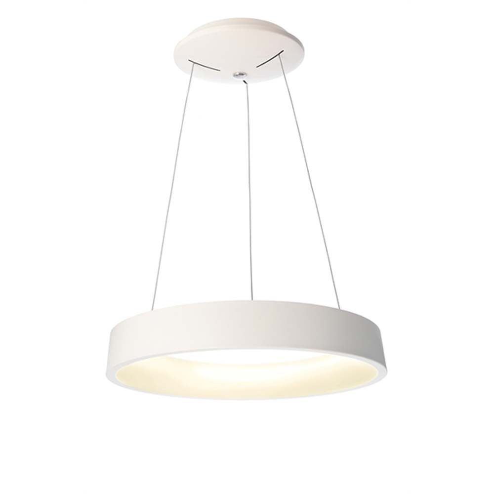 Licht-Trend Pendelleuchte LED Hängelampe Loop 60cm Ring 1800lm Dimmbar Warmweiß, Warmweiß