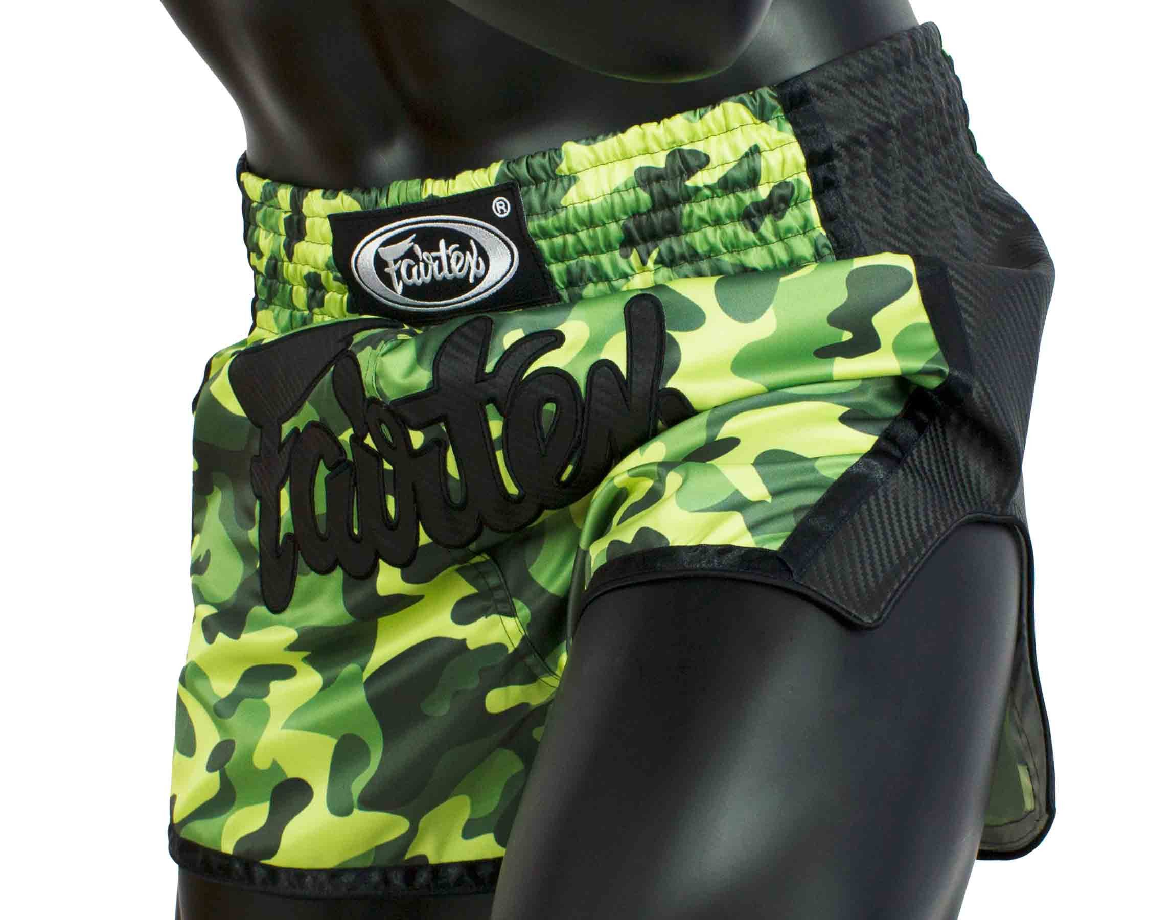 Fairtex Shorts Muay Thai Short Camogrün Fairtex BS1710 Camo Shorts – Authentisch, stark & kompromisslos