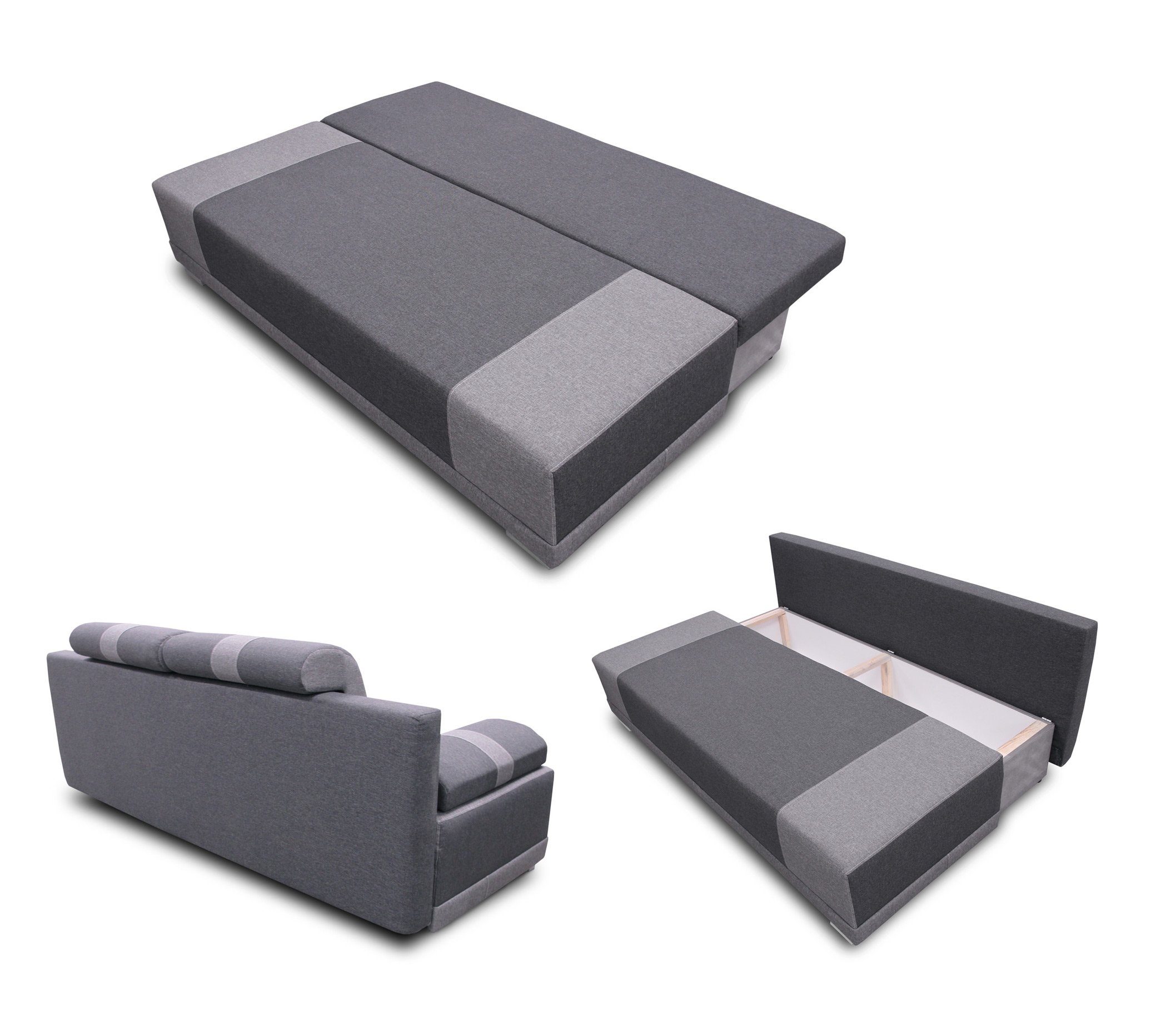 und Couch, Schlaffunktion Imola, Sofnet Bettsofa, Sawana Bettkasten, Schlafsofa 02 Sofagarnitur 27 mit +