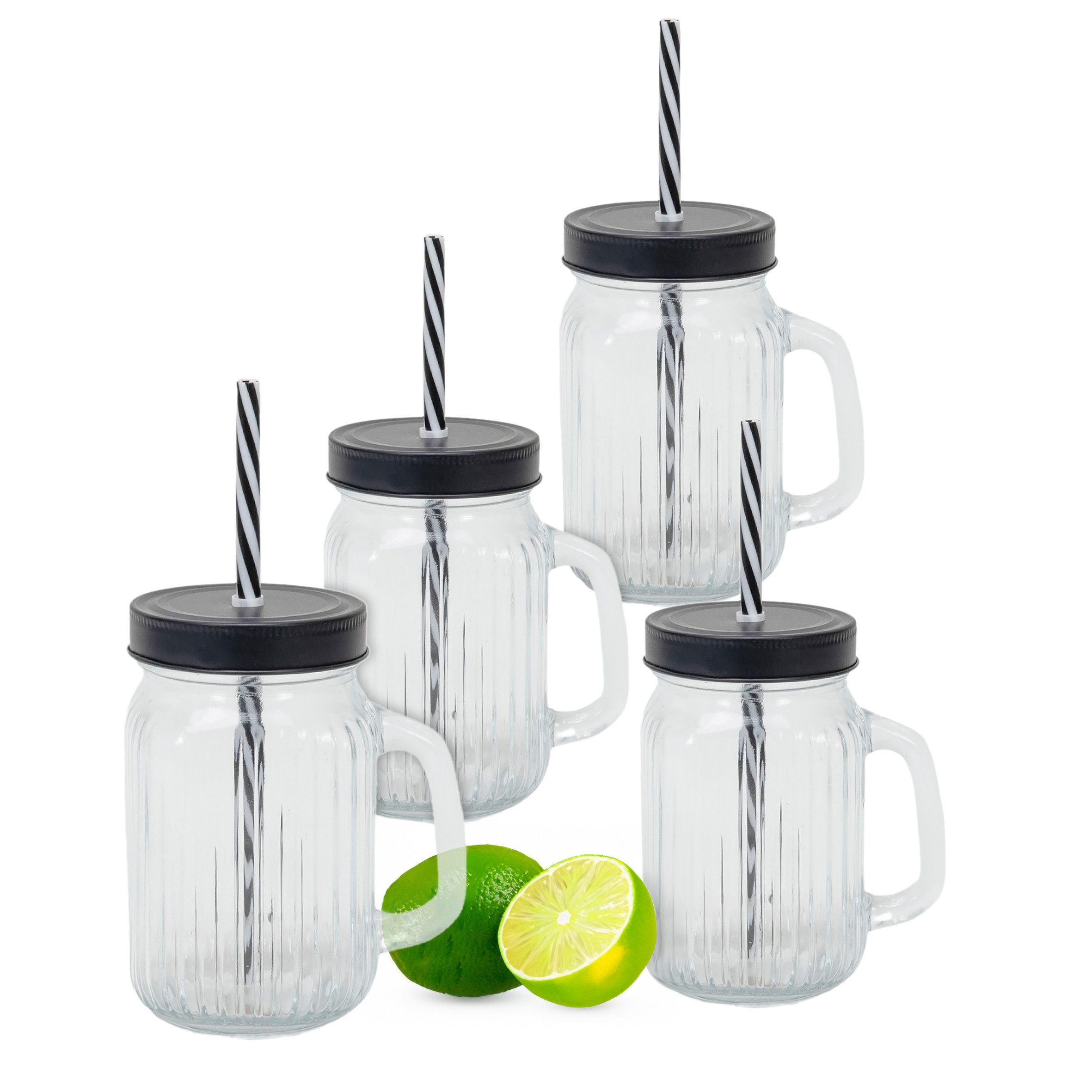 Glas Getränke Spender mit Zapfhahn - 5 Liter