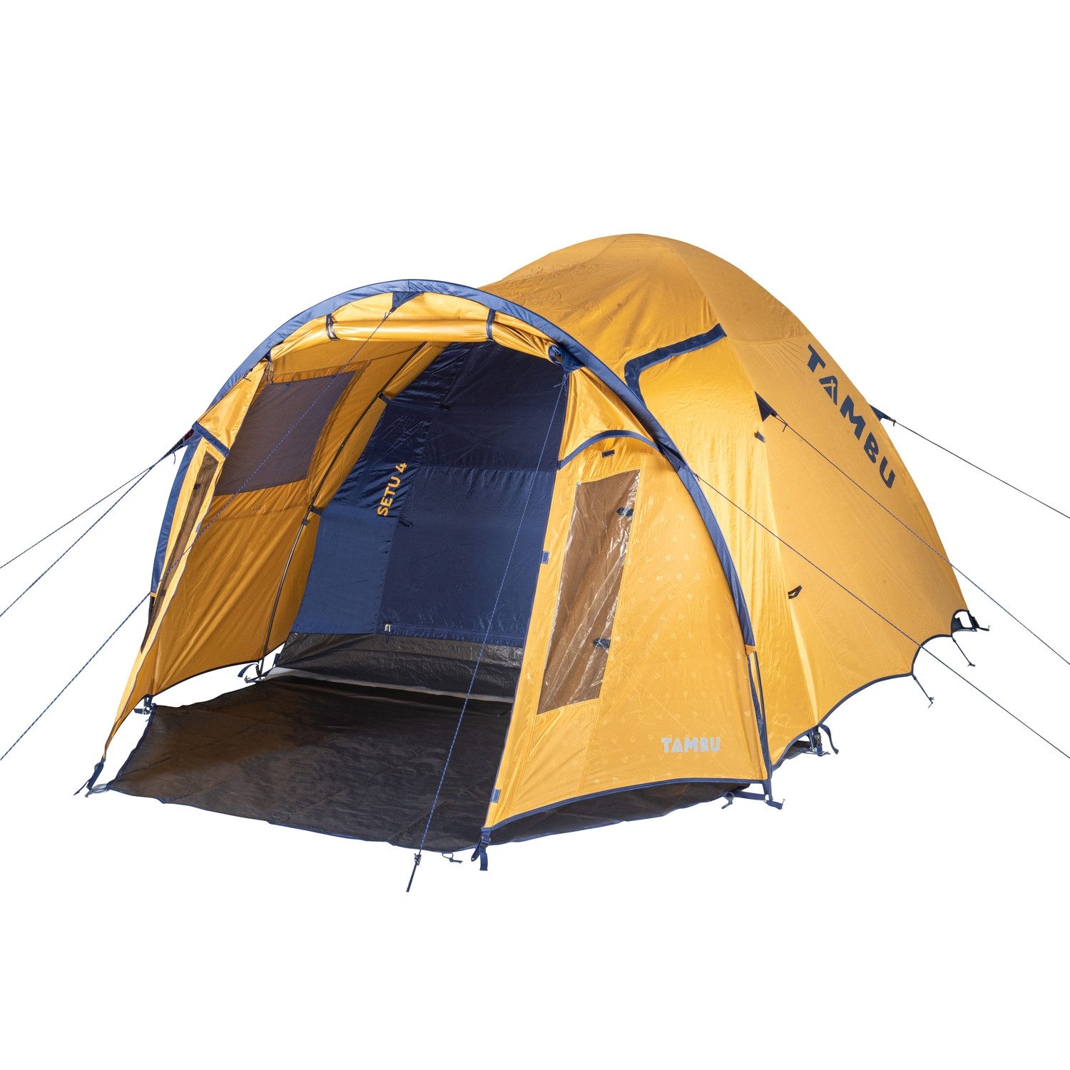 Tambu Kuppelzelt SETU 4, 4 Personen Kuppelzelt mit Stehhöhe, Personen: 4