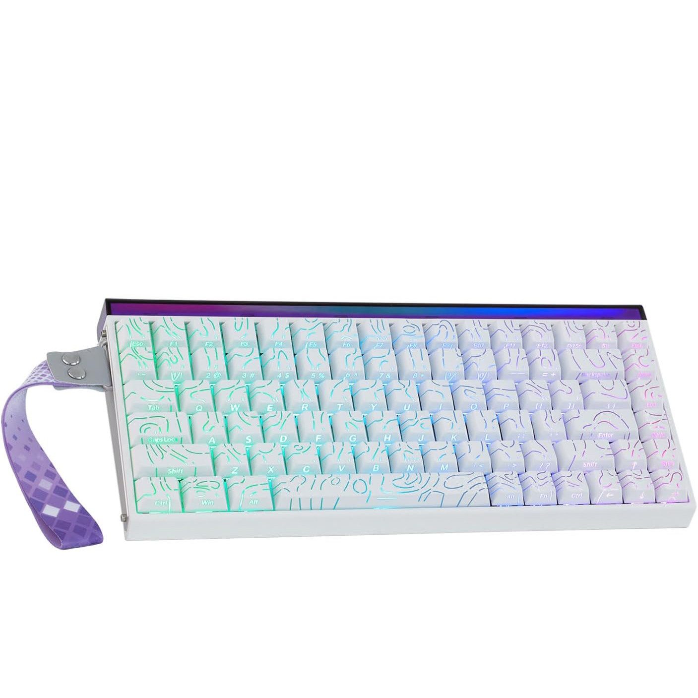 nsihing HERO84 HE Magnetische Tastatur, Rapid Trigger, 0,01 mm, 8K Hz Gaming-Tastatur