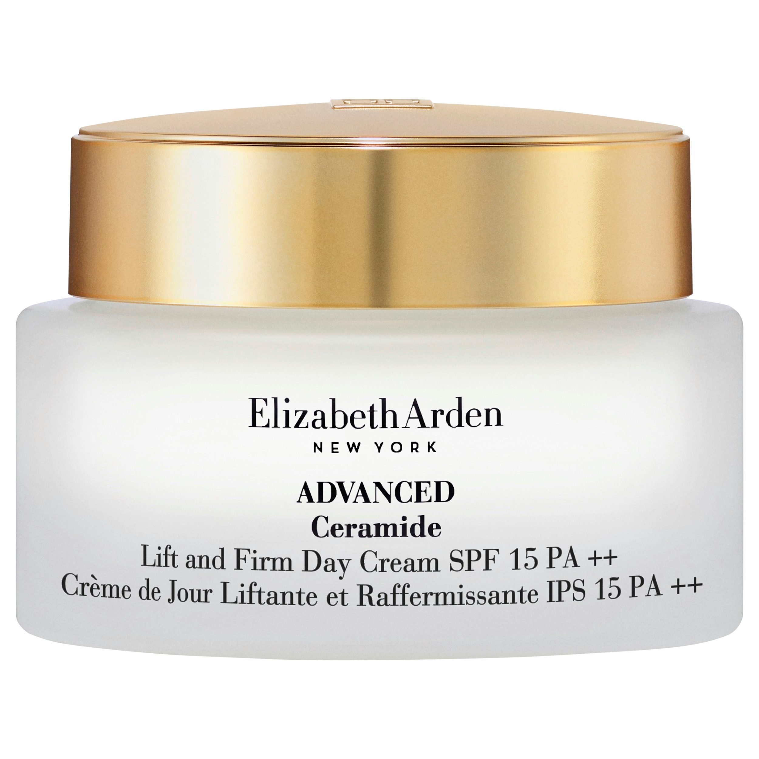 Elizabeth Arden Tagescreme ADVANCED CERAMIDE LIFT AND FIRM DAY CREAM SPF, 1-tlg., mit schnell einziehender Gel-Creme-Textur, für trockene Haut