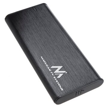 Maclean Festplatten-Gehäuse MCE443, SATA SSD M.2 Gehäuse NVMe