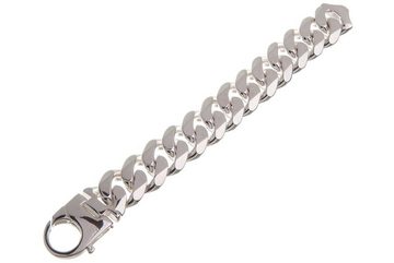 Silberkettenstore Silberarmband Panzerkette Armband 23mm - 925 Silber, Länge 21,5cm