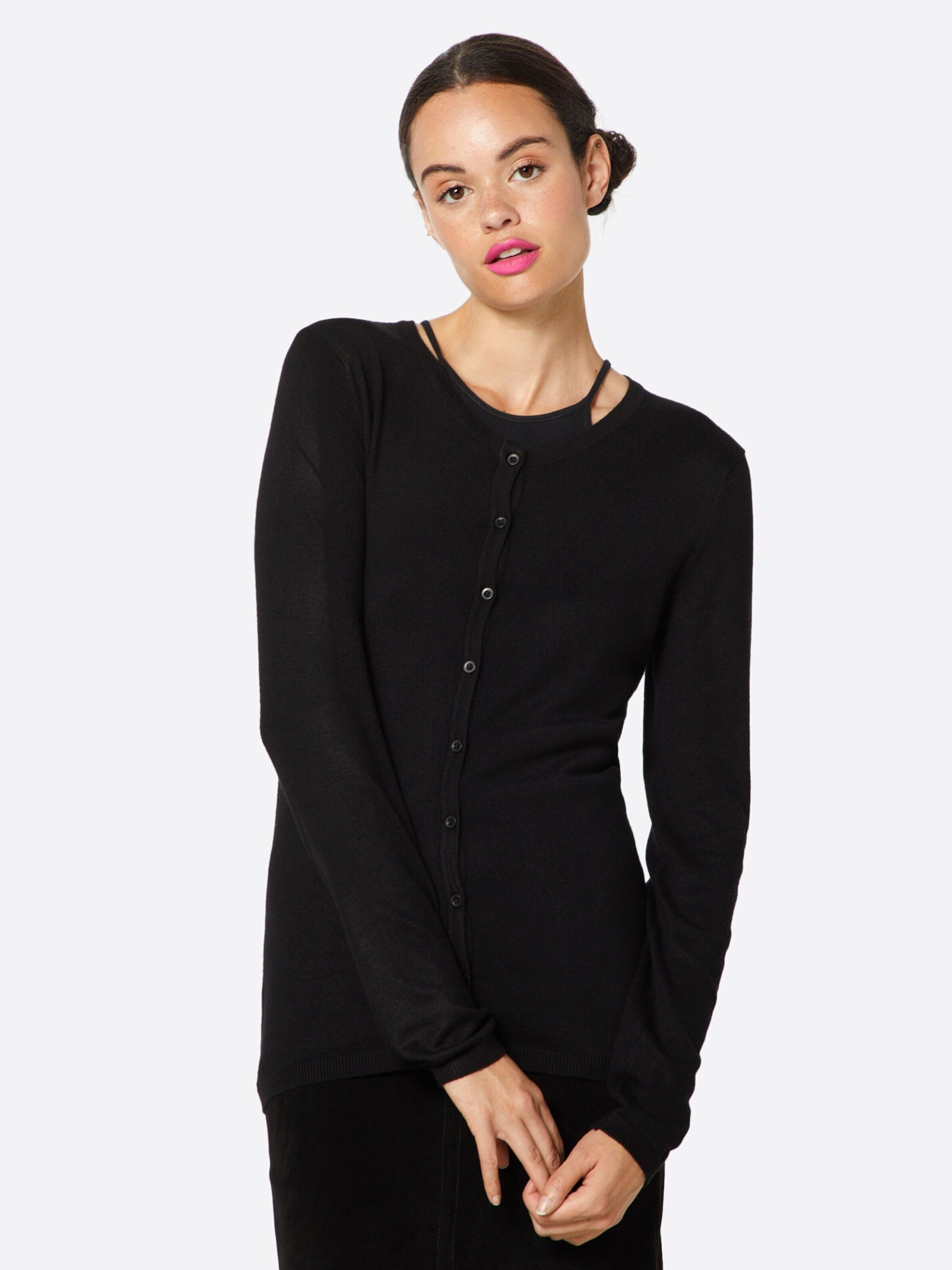 Ichi Strickjacke IHMafa (1-tlg) Plain/ohne Details günstig online kaufen