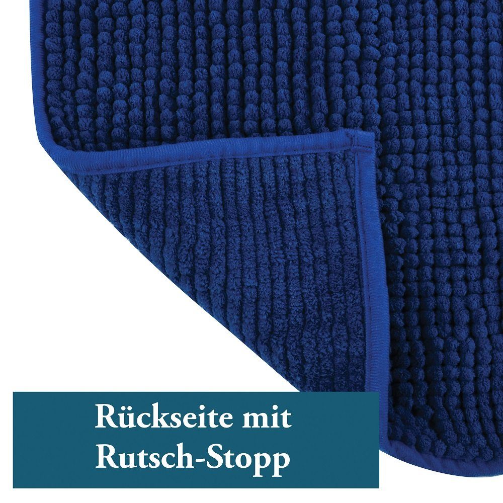 MSV Badematte CHENILLE, Höhe 12 mm, günstig online kaufen