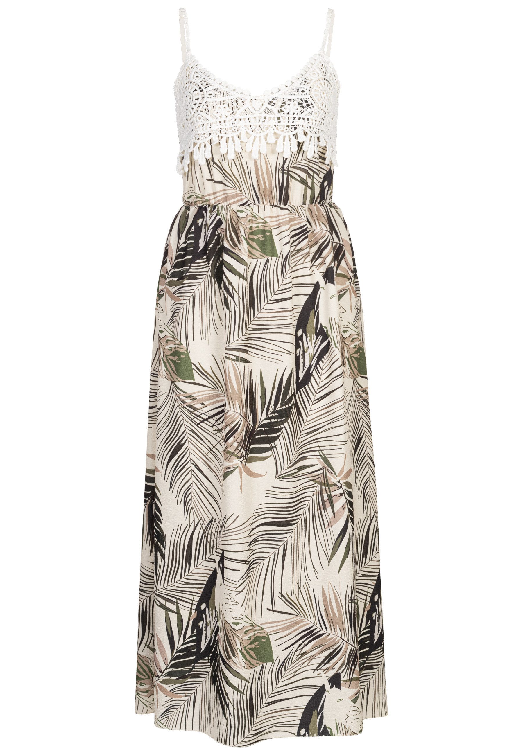 CLOUD 5IVE Shirtkleid CLOUD 5IVE Crochet Dress (1-tlg)