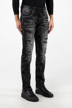 Rock Revival Straight-Jeans