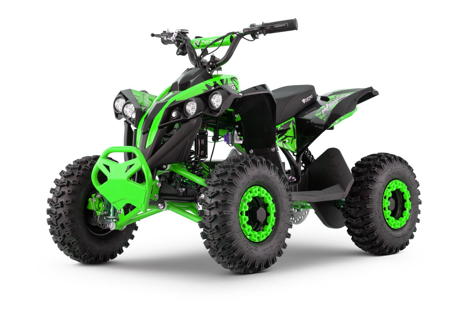Smarty Elektro-Kinderquad 1200W 48V Eco mini Kinder Quad Avenger Snowy Tire