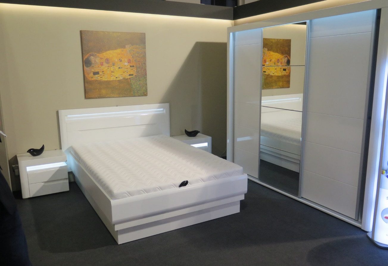 QMM TraumMöbel Schlafzimmer-Set Schlafzimmer komplett Iris günstig online kaufen