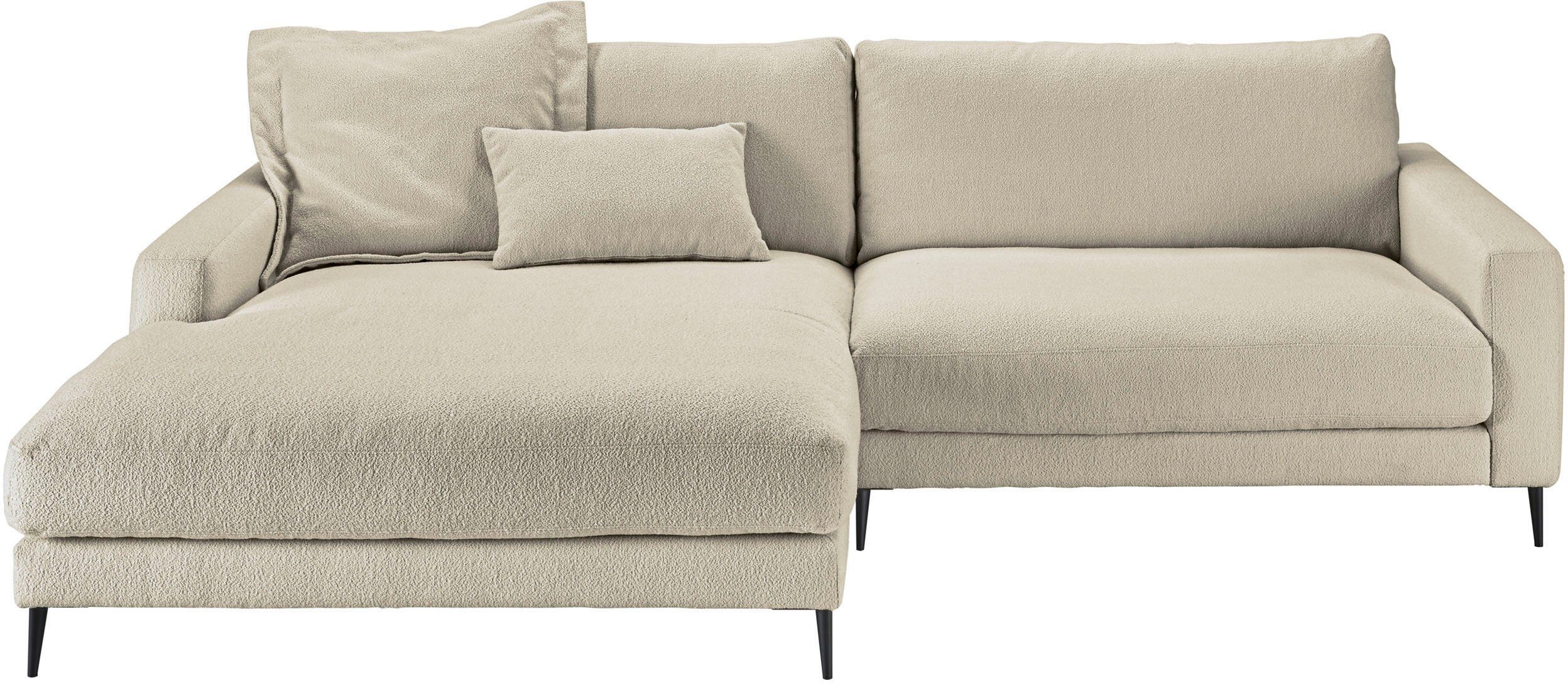 INOSIGN Ecksofa Downtown, B/T/H: 272/190/84 cm günstig online kaufen