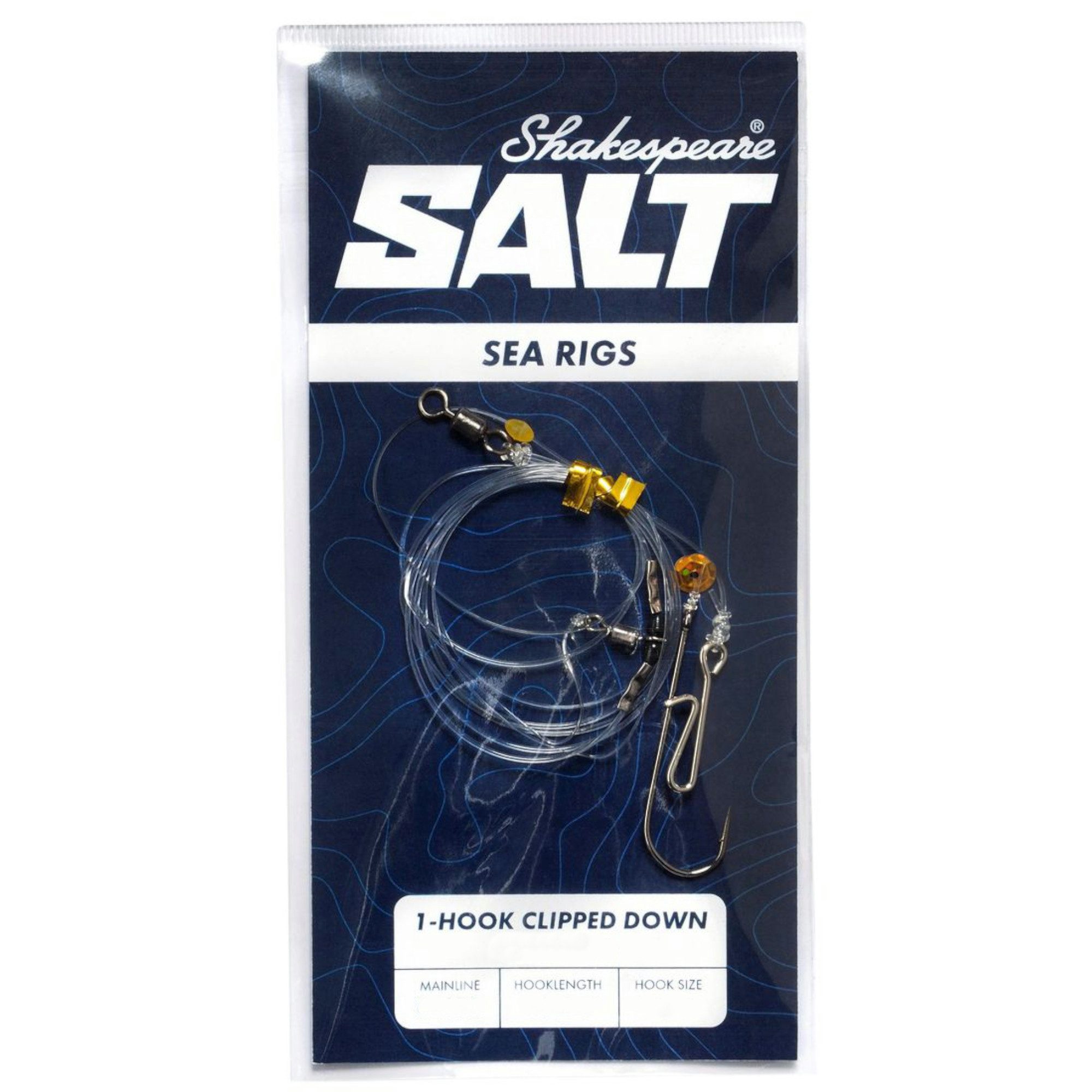 Butthaken Shakespeare 1-Hook Clipped Down Size 3/0
