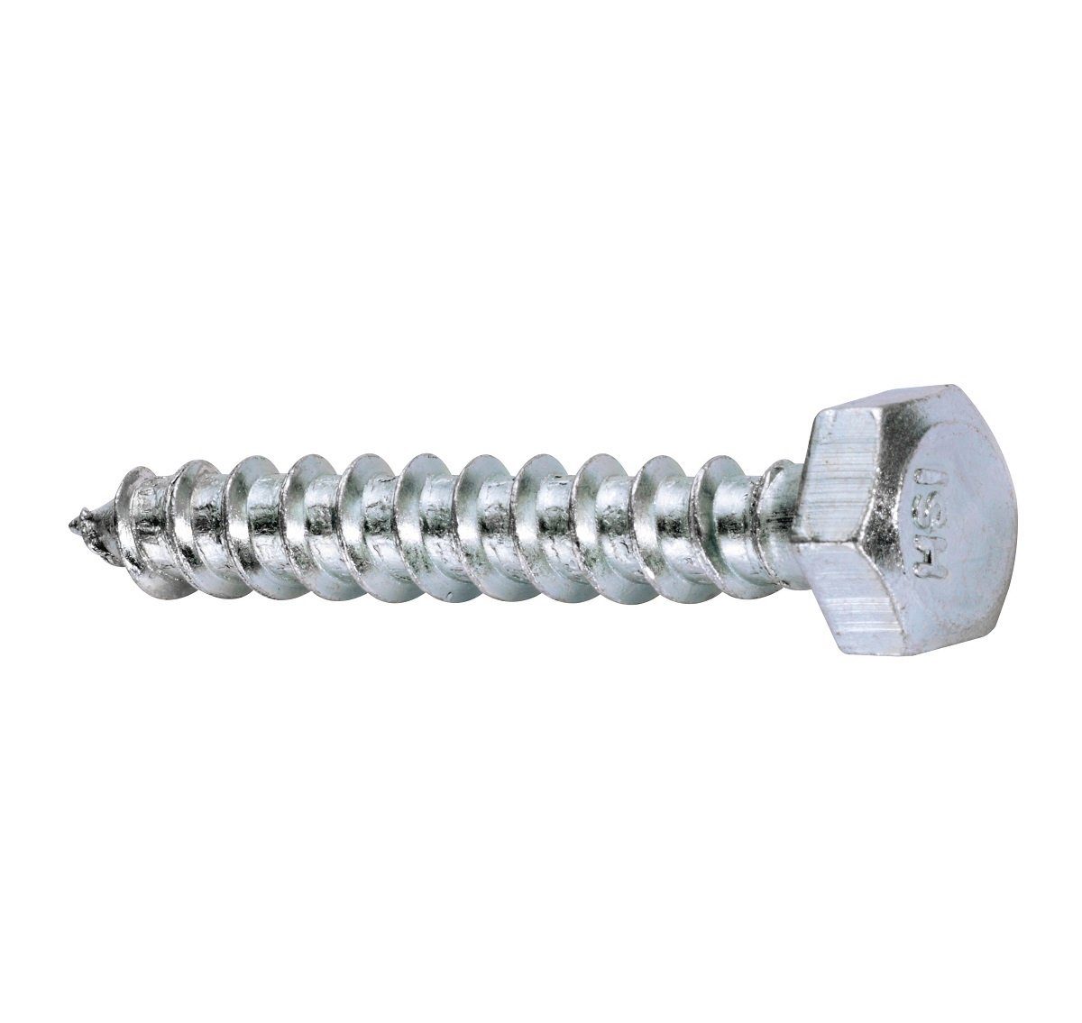 Schrauben-Set HSI Schlüsselschrauben, Eisen, verzinkt, DIN 571, 10x 80 mm, 25 STK