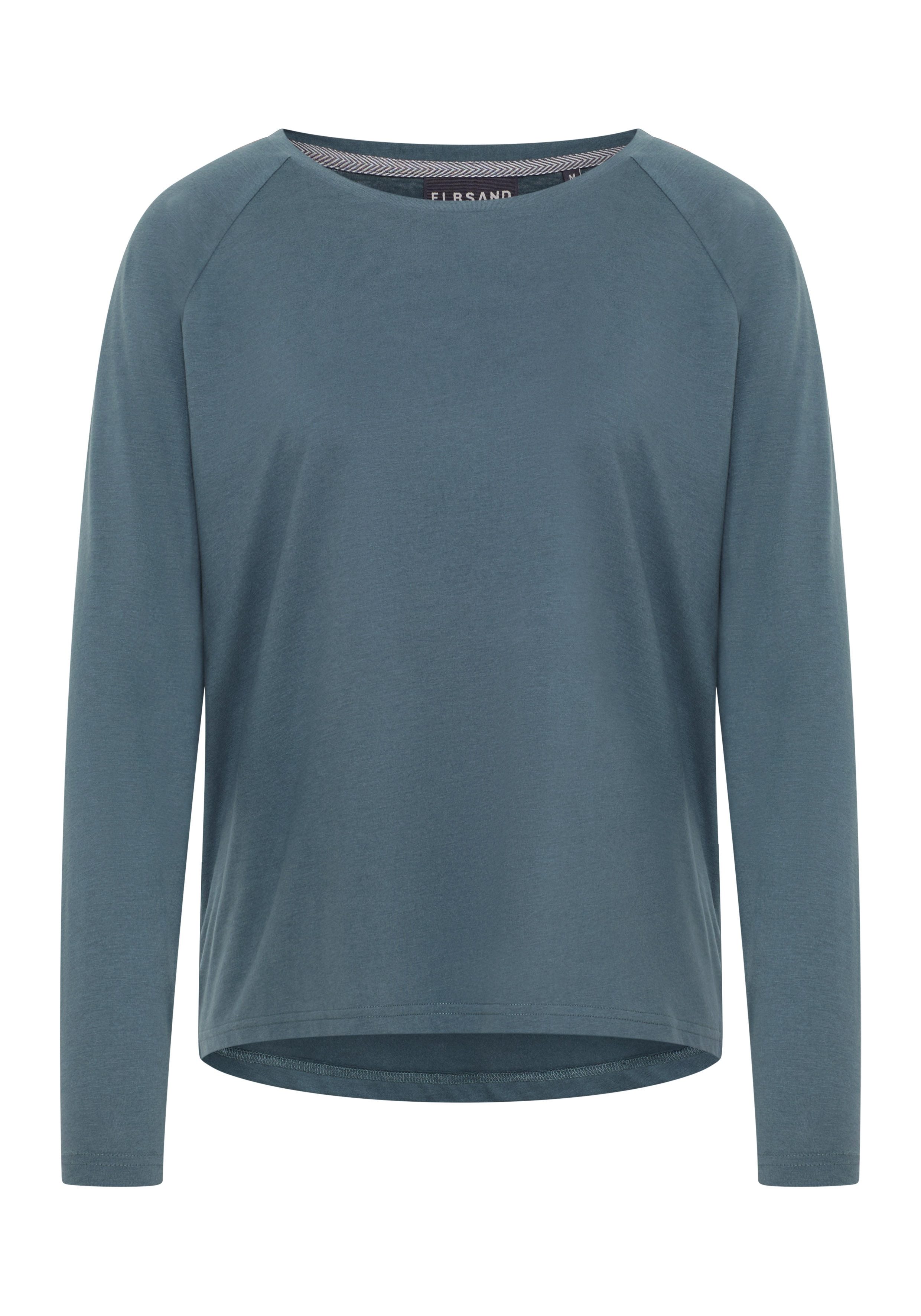 Elbsand Langarmshirt Tinna breiter Ausschnitt, locker günstig online kaufen