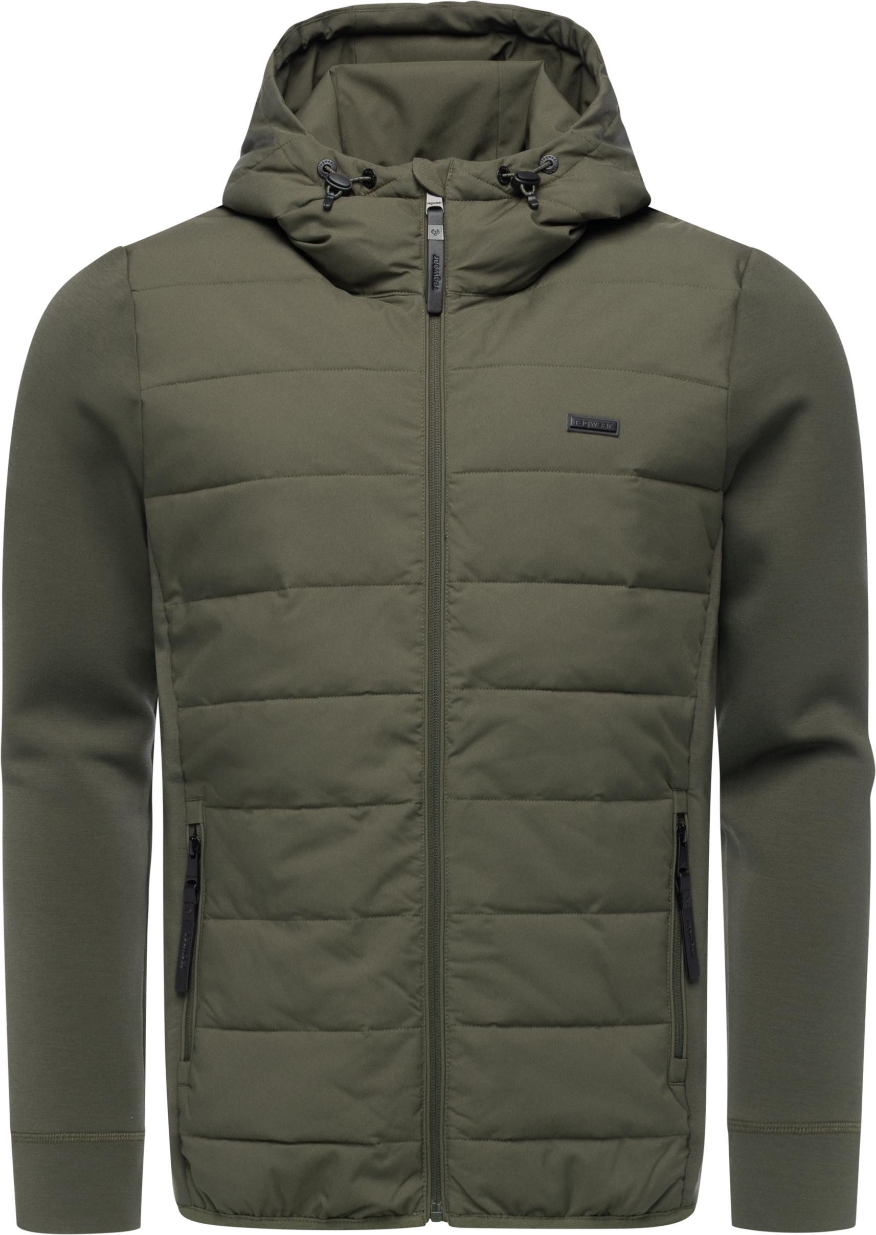 Ragwear Steppjacke Rendy Tech YOUMODO Gesteppte Herren Outdoorjacke mit weichen Ärmeln