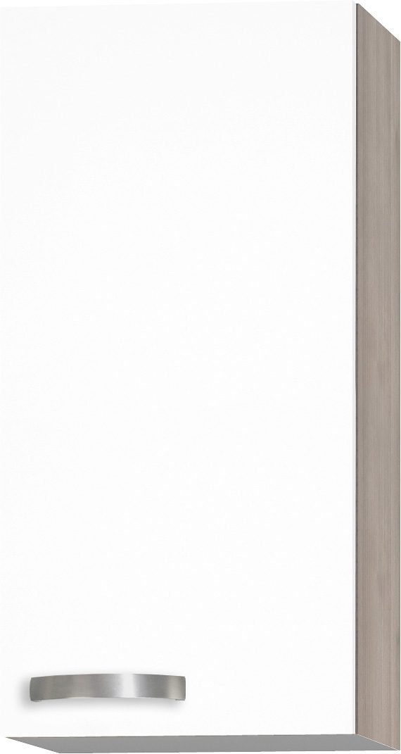 OPTIFIT Hängeschrank Faro, mit Metallgriff, Breite 40 cm weiß Glanz